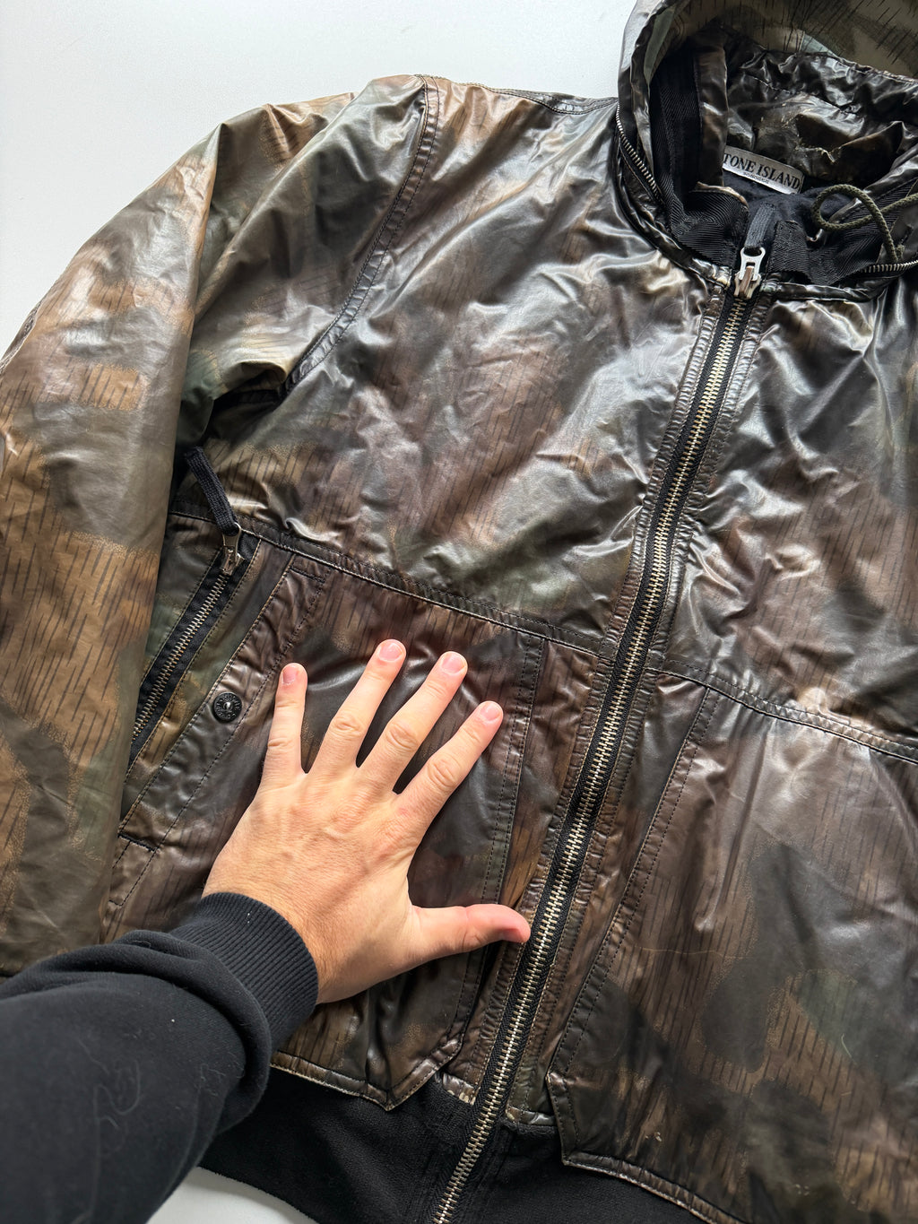Stone Island Ice Camouflage Jacket