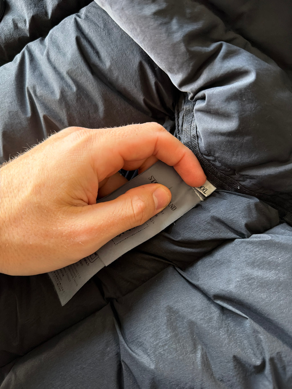 Stone Island Seamless Tunnel Nylon Down Jacket