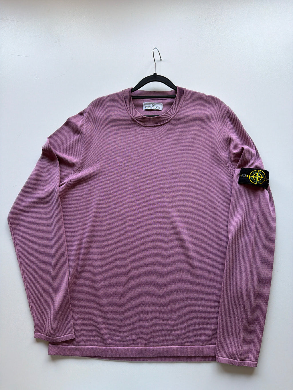 Stone Island Cotton Crewneck Pink