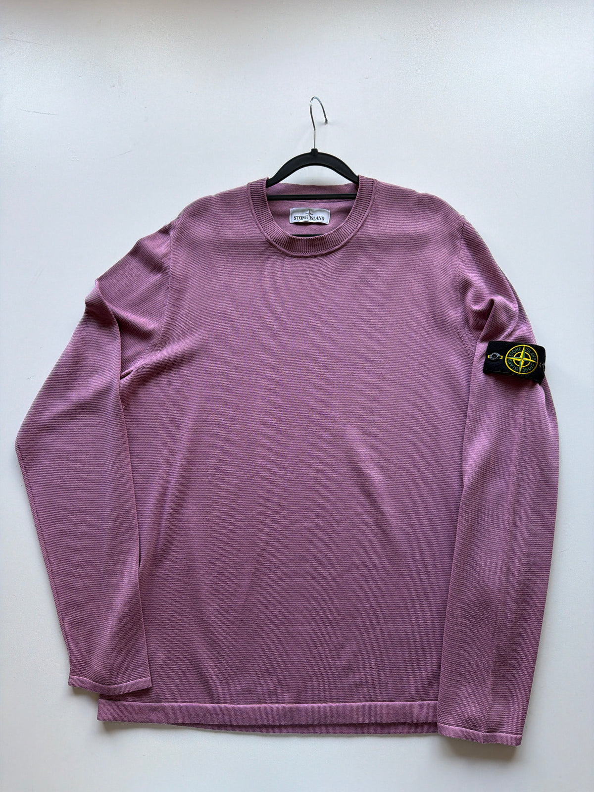 Stone Island Cotton Crewneck Pink