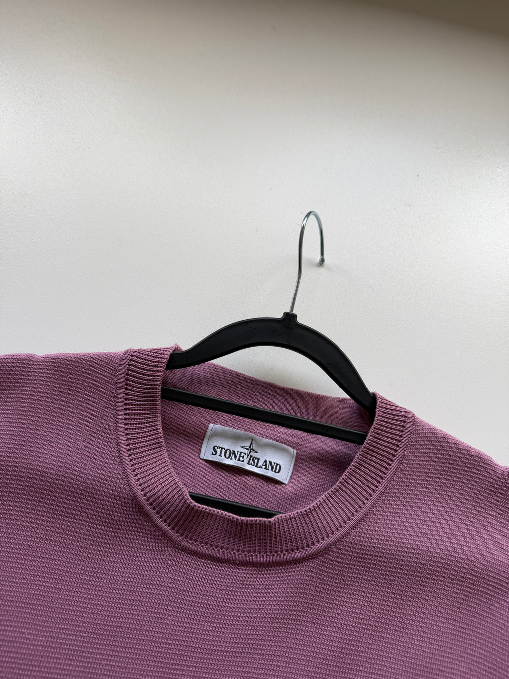 Stone Island Cotton Crewneck Pink