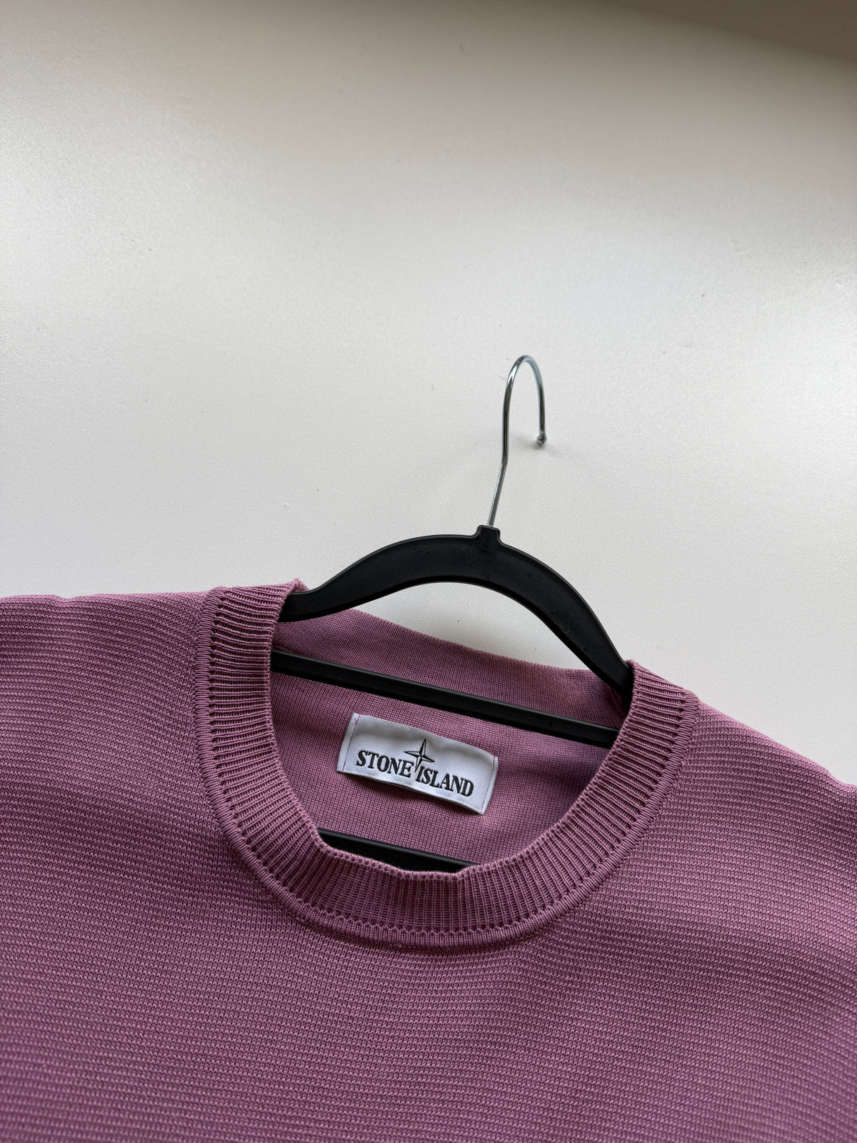 Stone Island Cotton Crewneck Pink