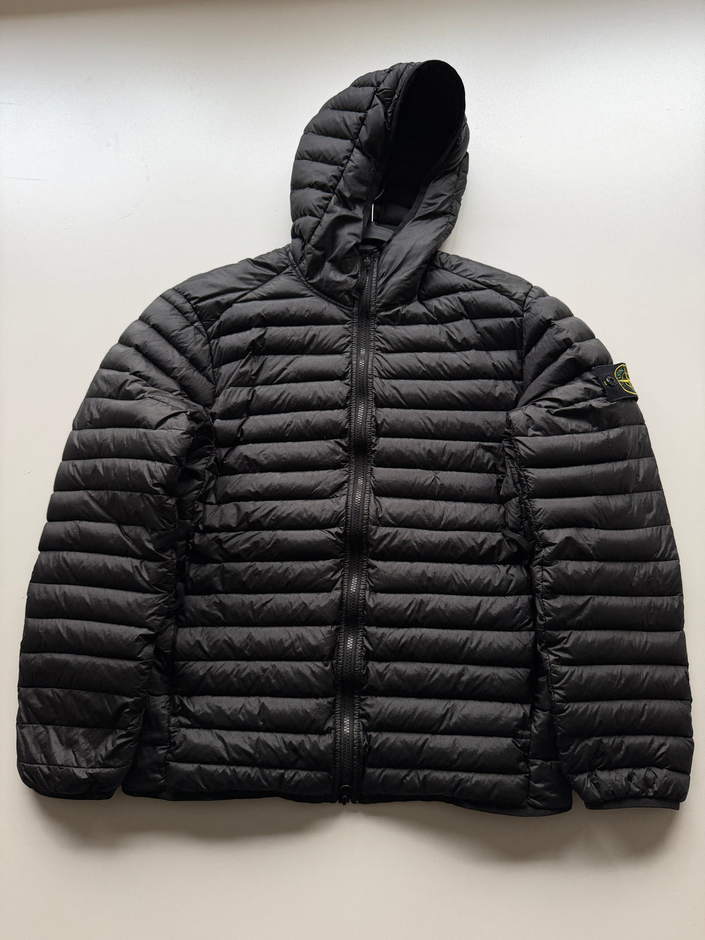 Stone Island Loom Woven Nylon Down Jacket