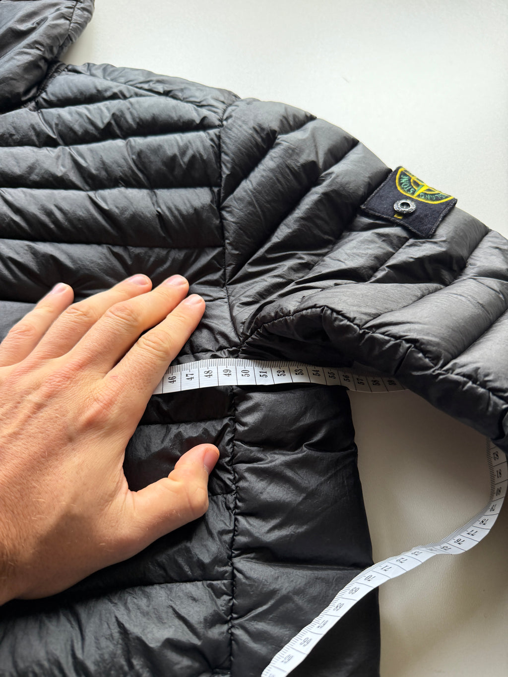 Stone Island Loom Woven Nylon Down Jacket