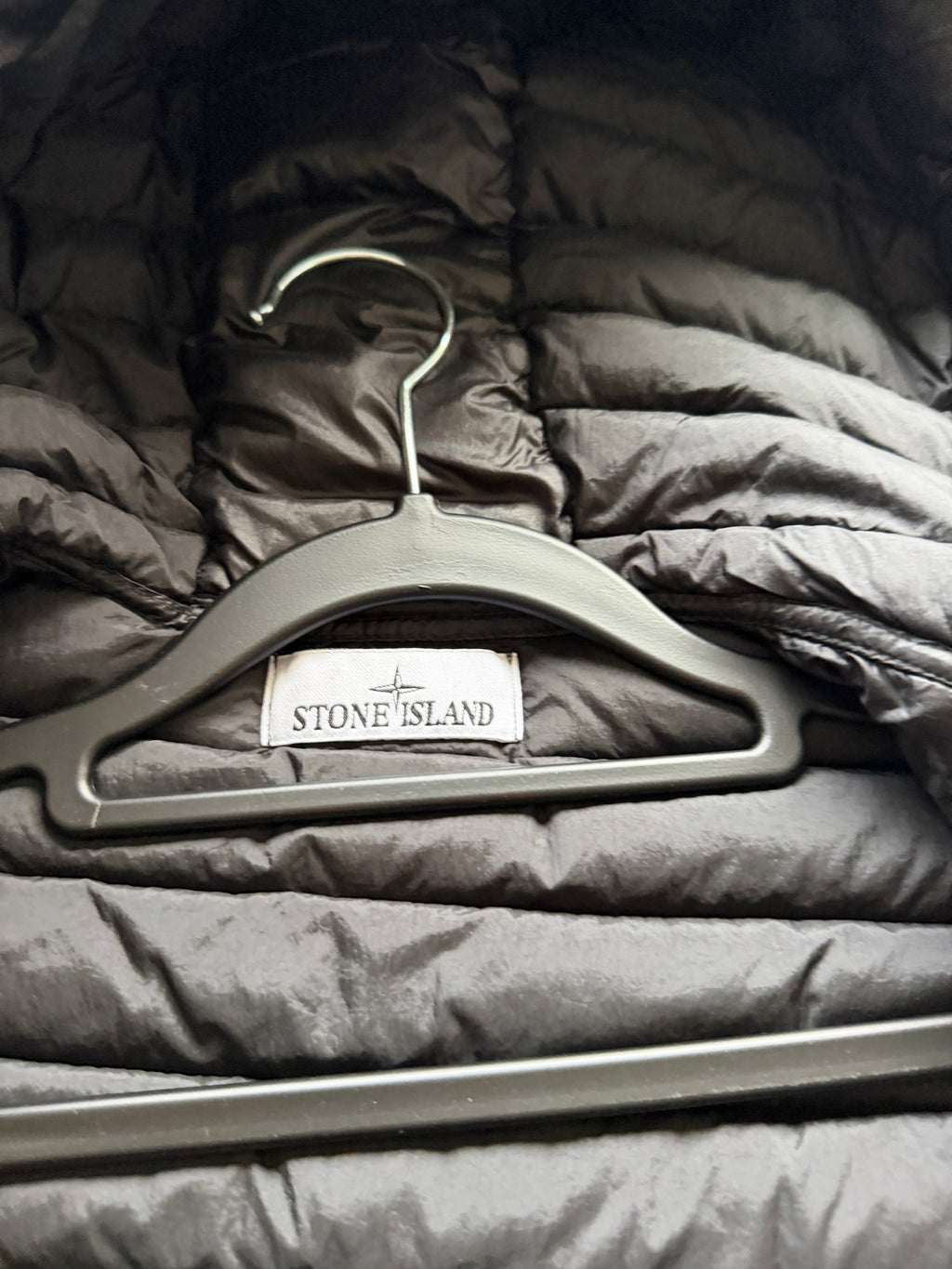 Stone Island Loom Woven Nylon Down Jacket