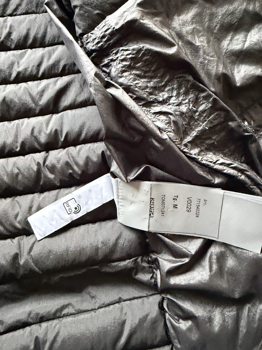 Stone Island Loom Woven Nylon Down Jacket