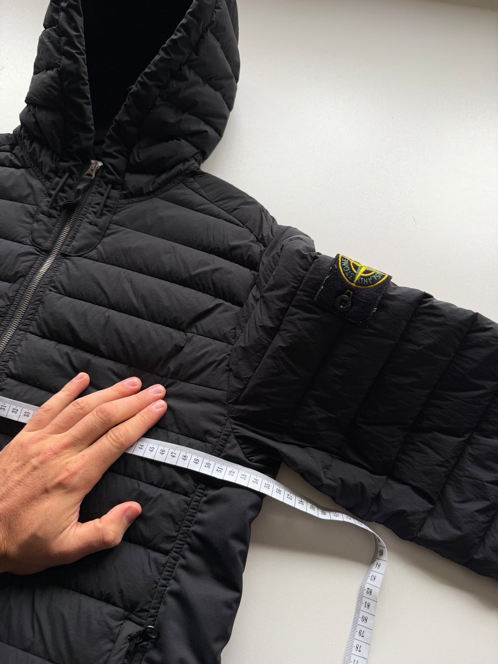 Stone Island Loom Woven Down Chambers Jacket