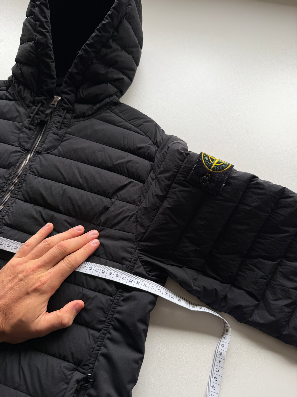 Stone Island Loom Woven Down Chambers Jacket