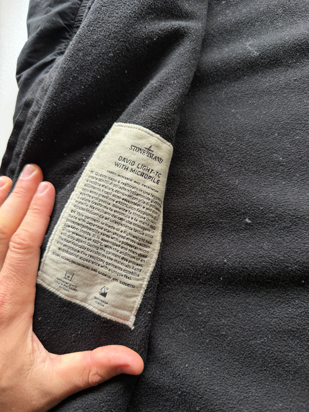 Stone Island David TC Light Microphile Jacket