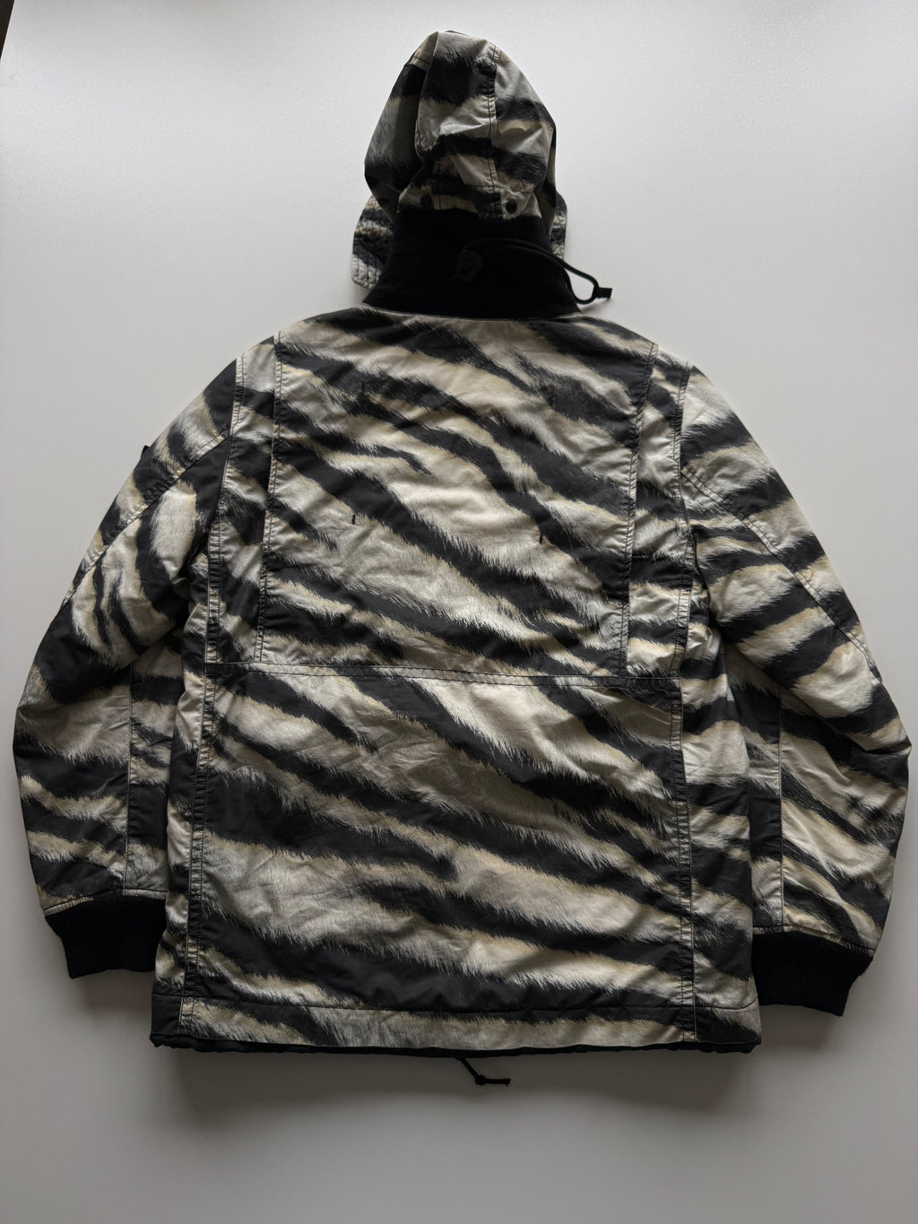 Stone island white tiger camo primaloft jacket