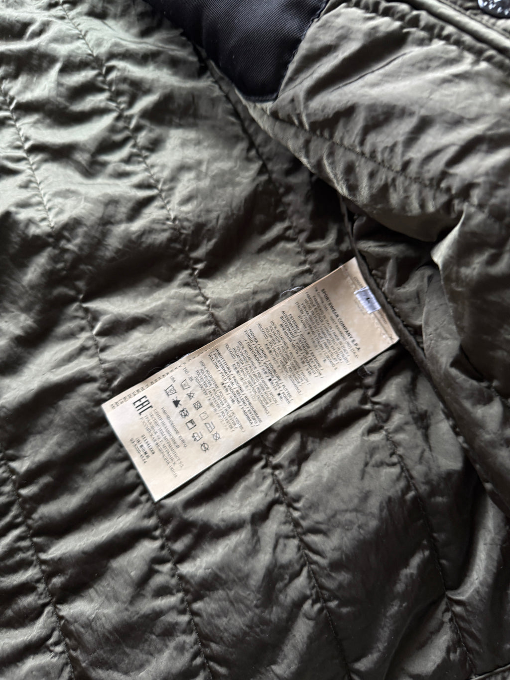 Stone island rain camo reflective jacket