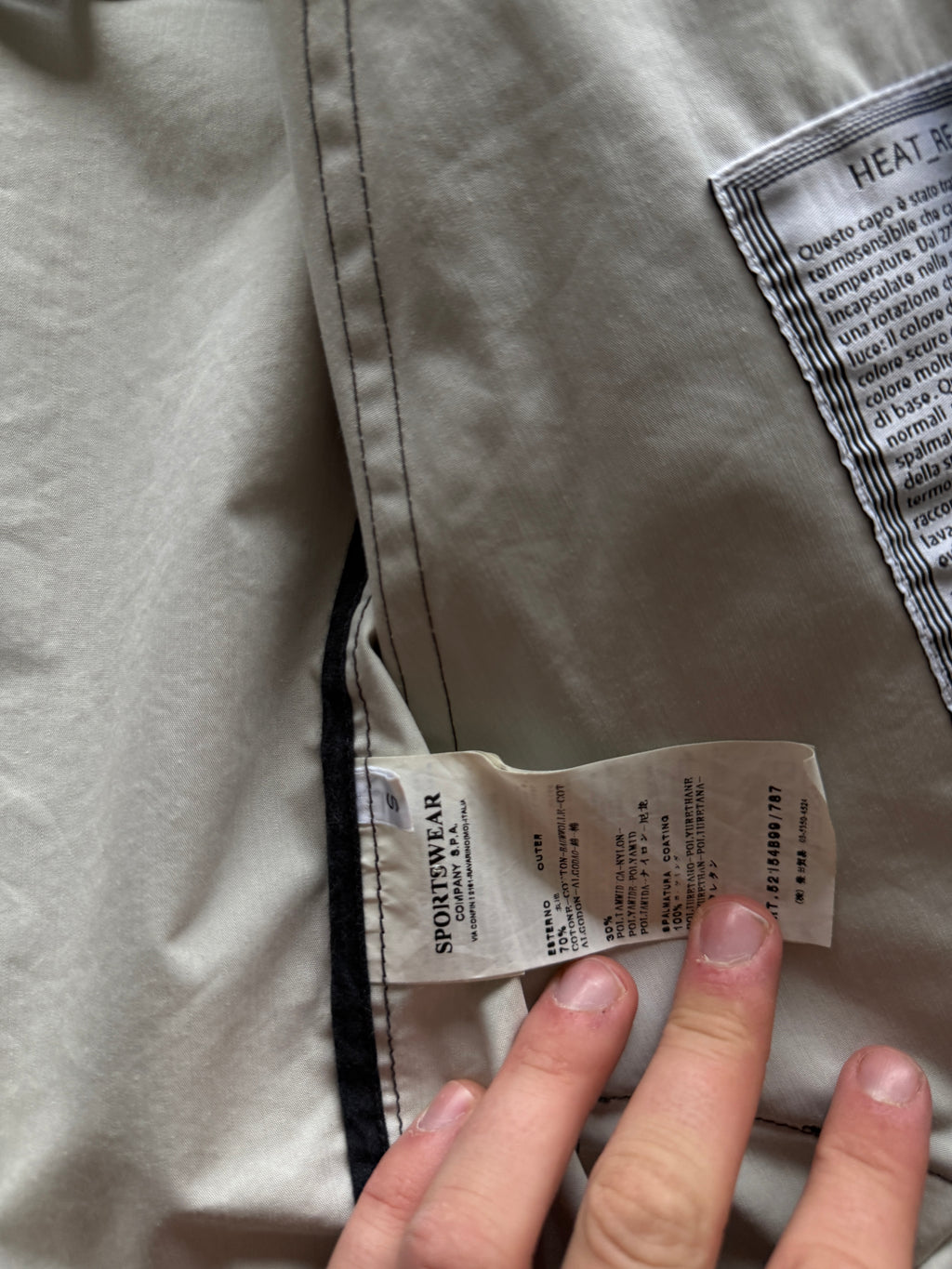 Stone Island Heat Reactive Jacket