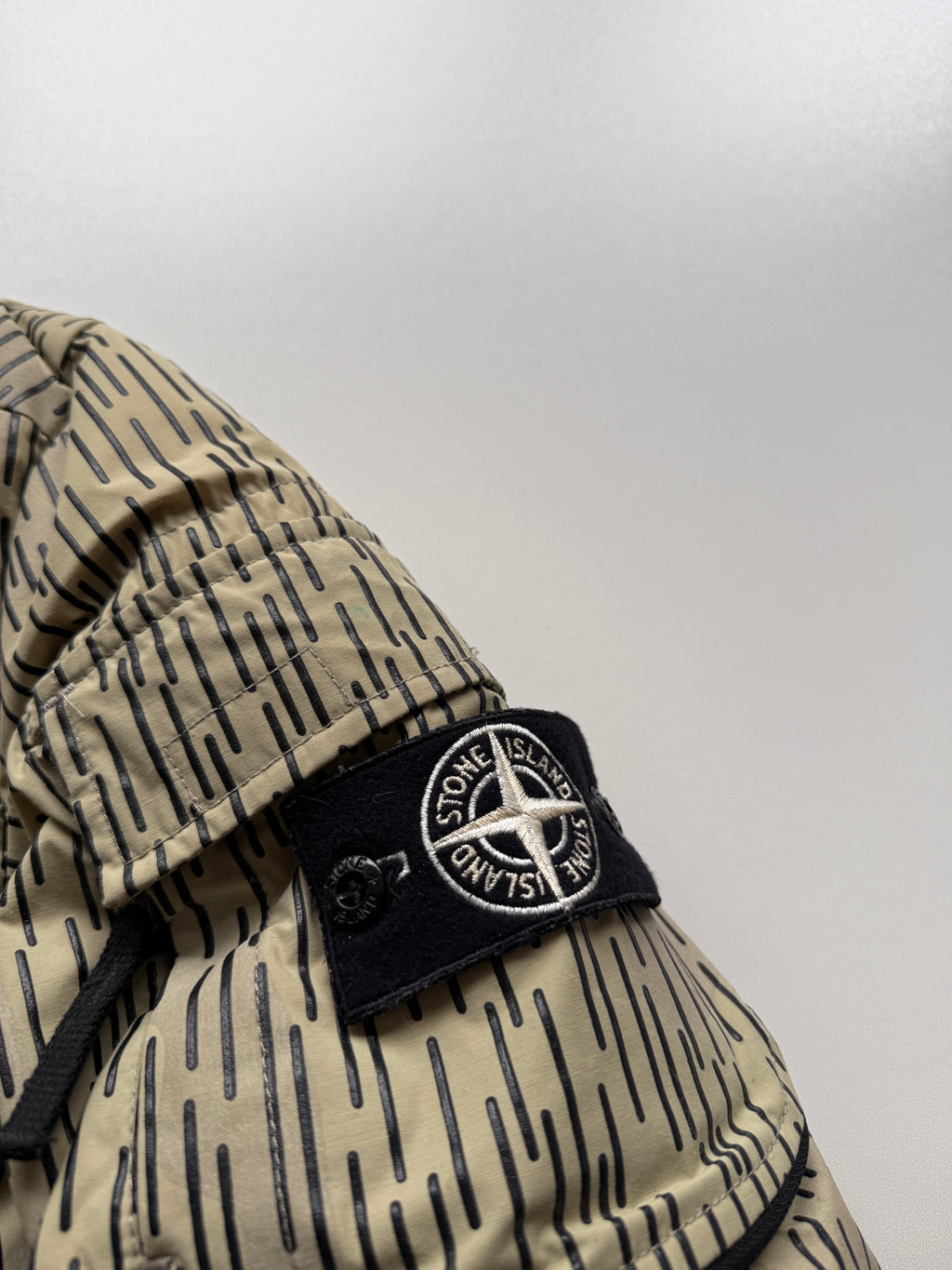 Stone island Naslan camo reflective down jacket