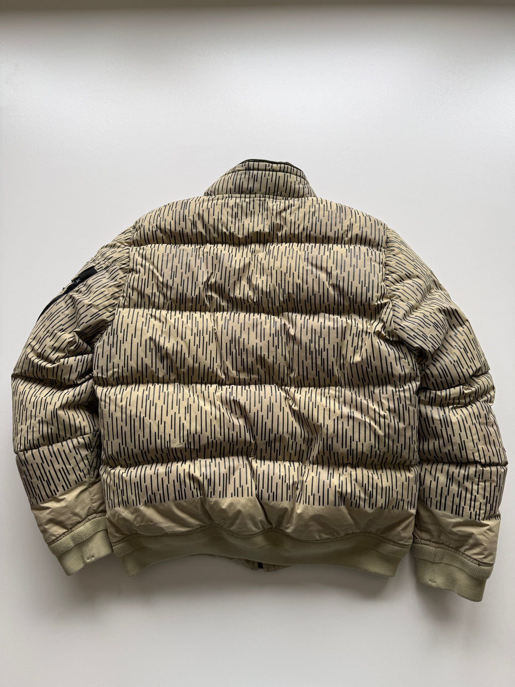 Stone island Naslan camo reflective down jacket