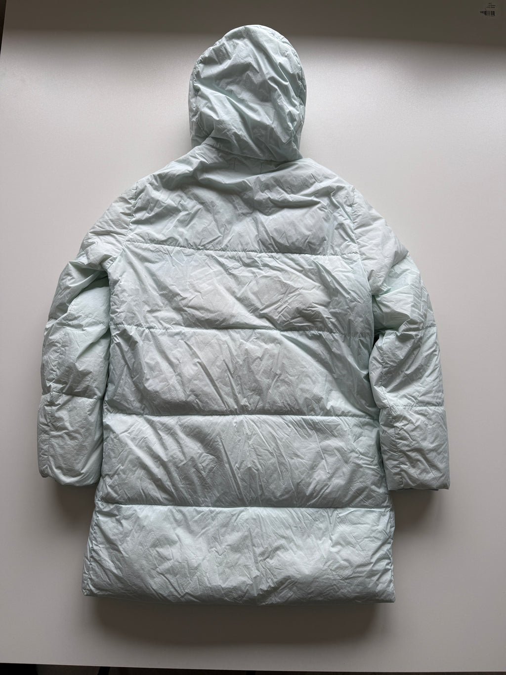 Stone island garment dyed crinkle reps down parka jacket