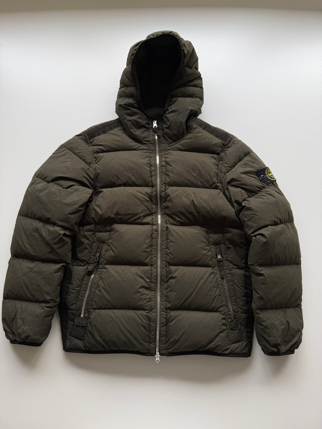 Stone island seamless tunnel down jacket