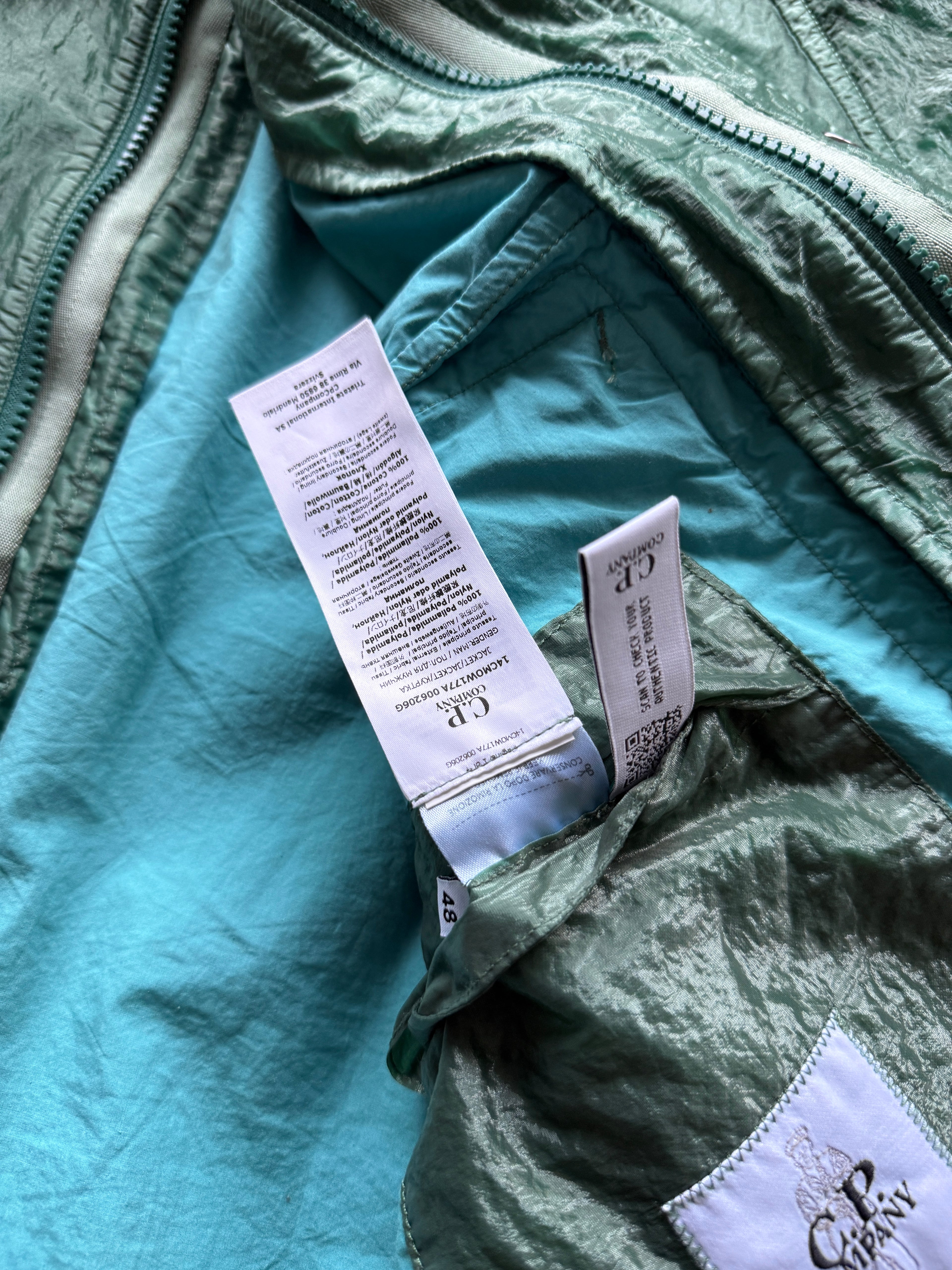 CP company Kan D garment dyed jacket