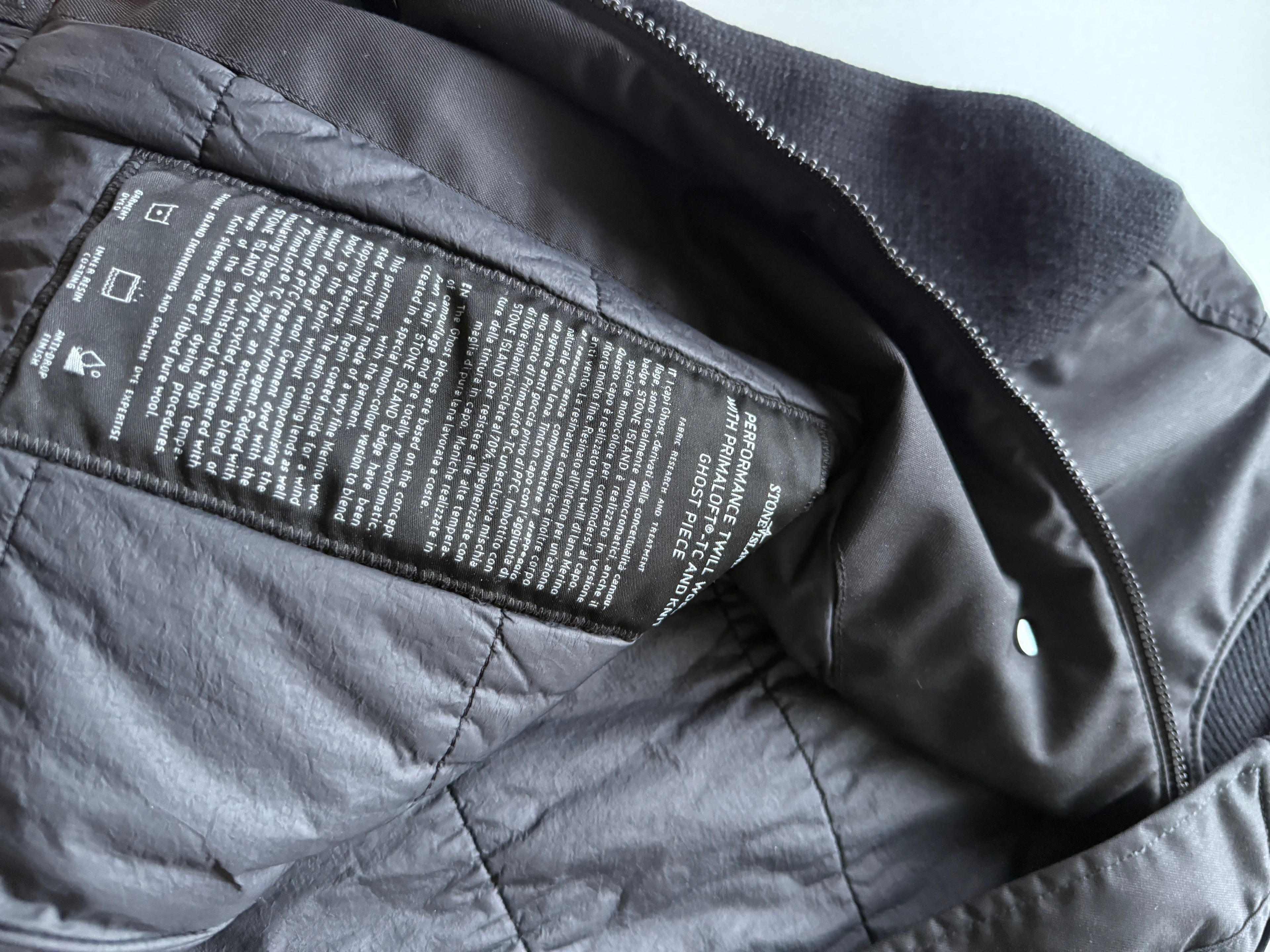 Stone island ghost primaloft jacket