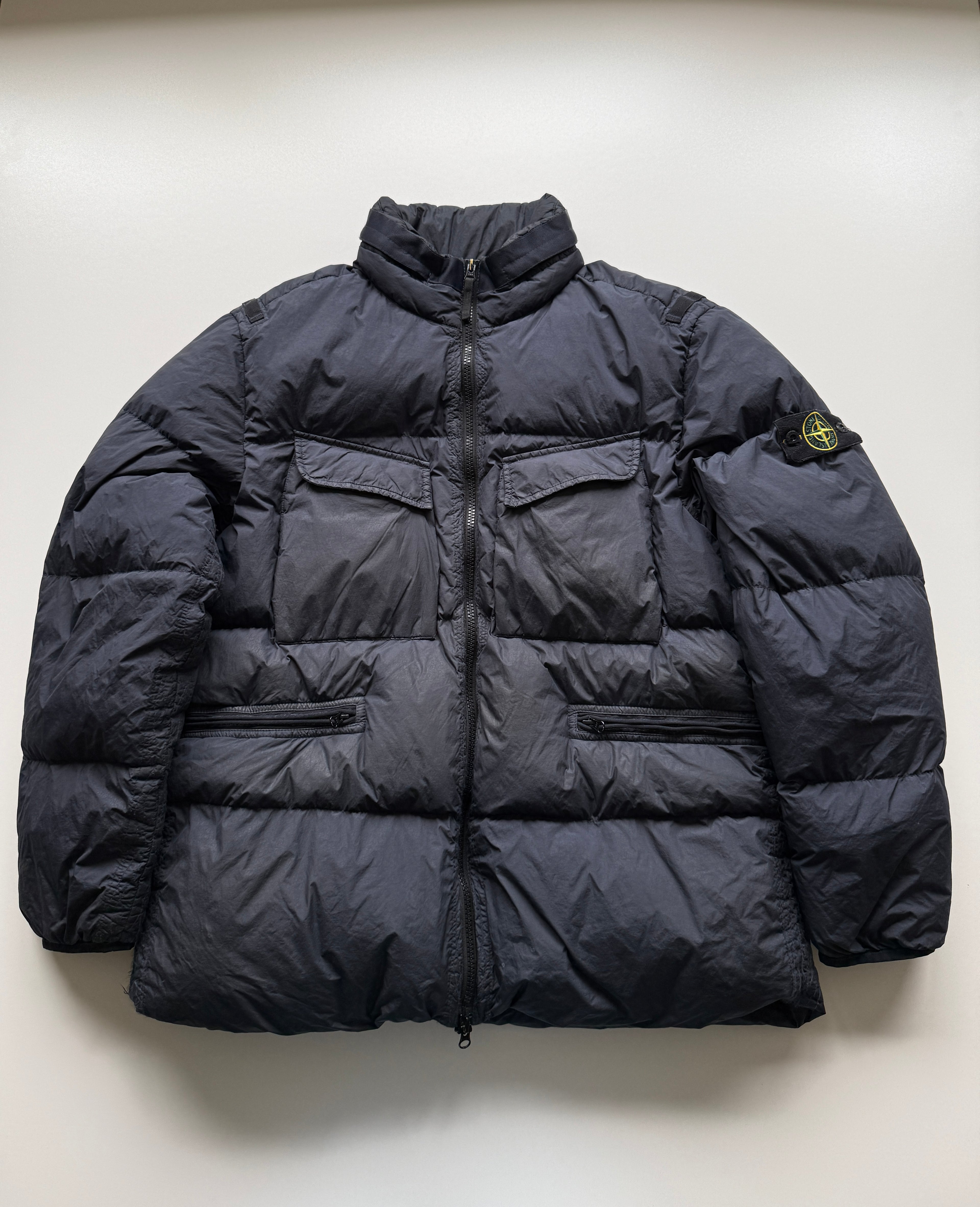 Stone Island Garment Dyed Down Jacket