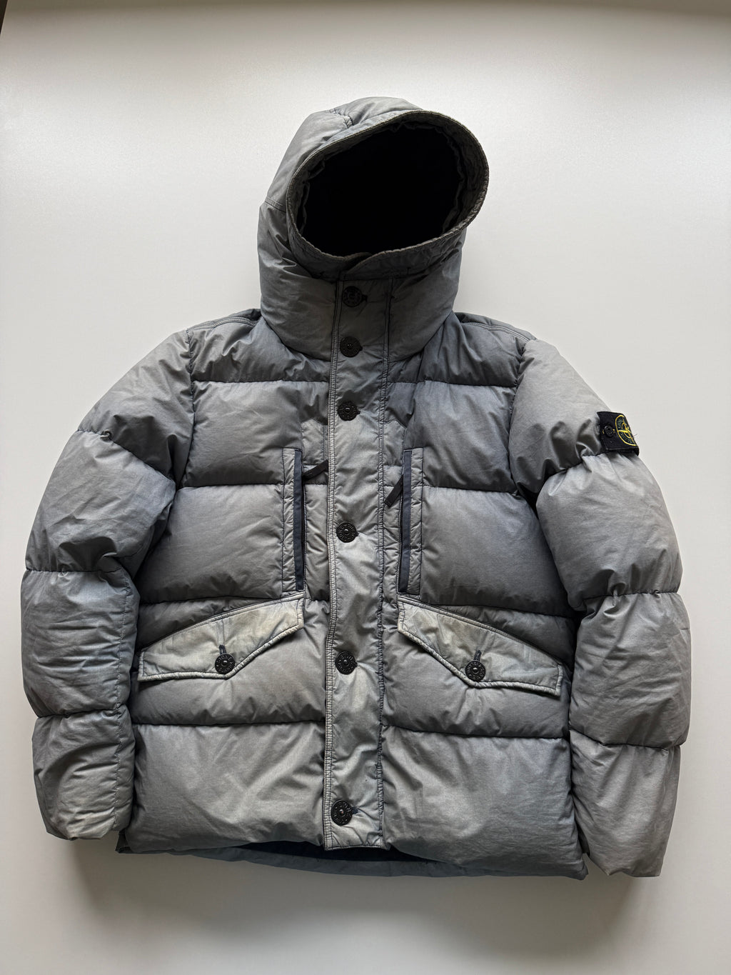 Stone Island Resin Poplin Down Jacket