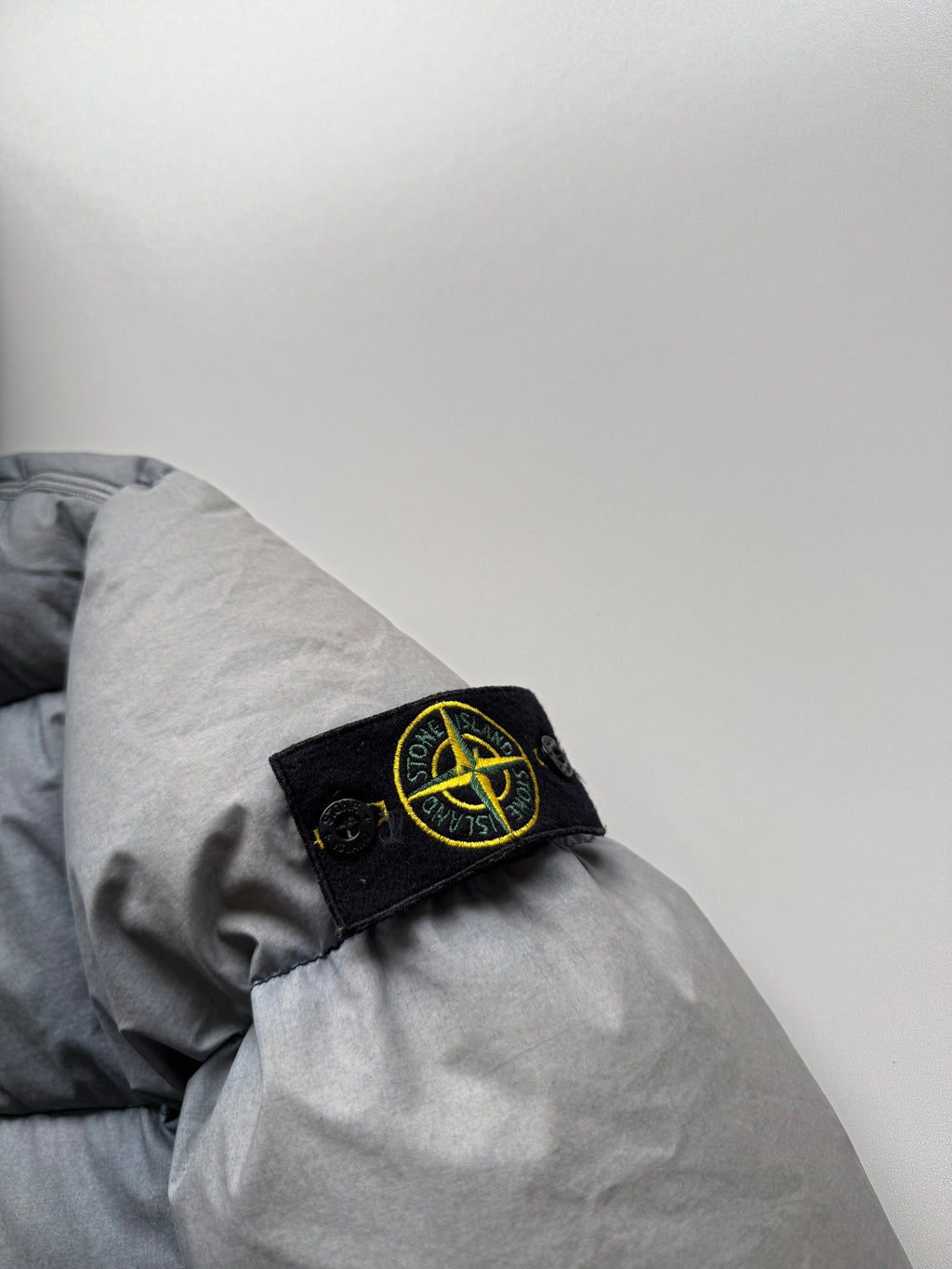 Stone Island Resin Poplin Down Jacket