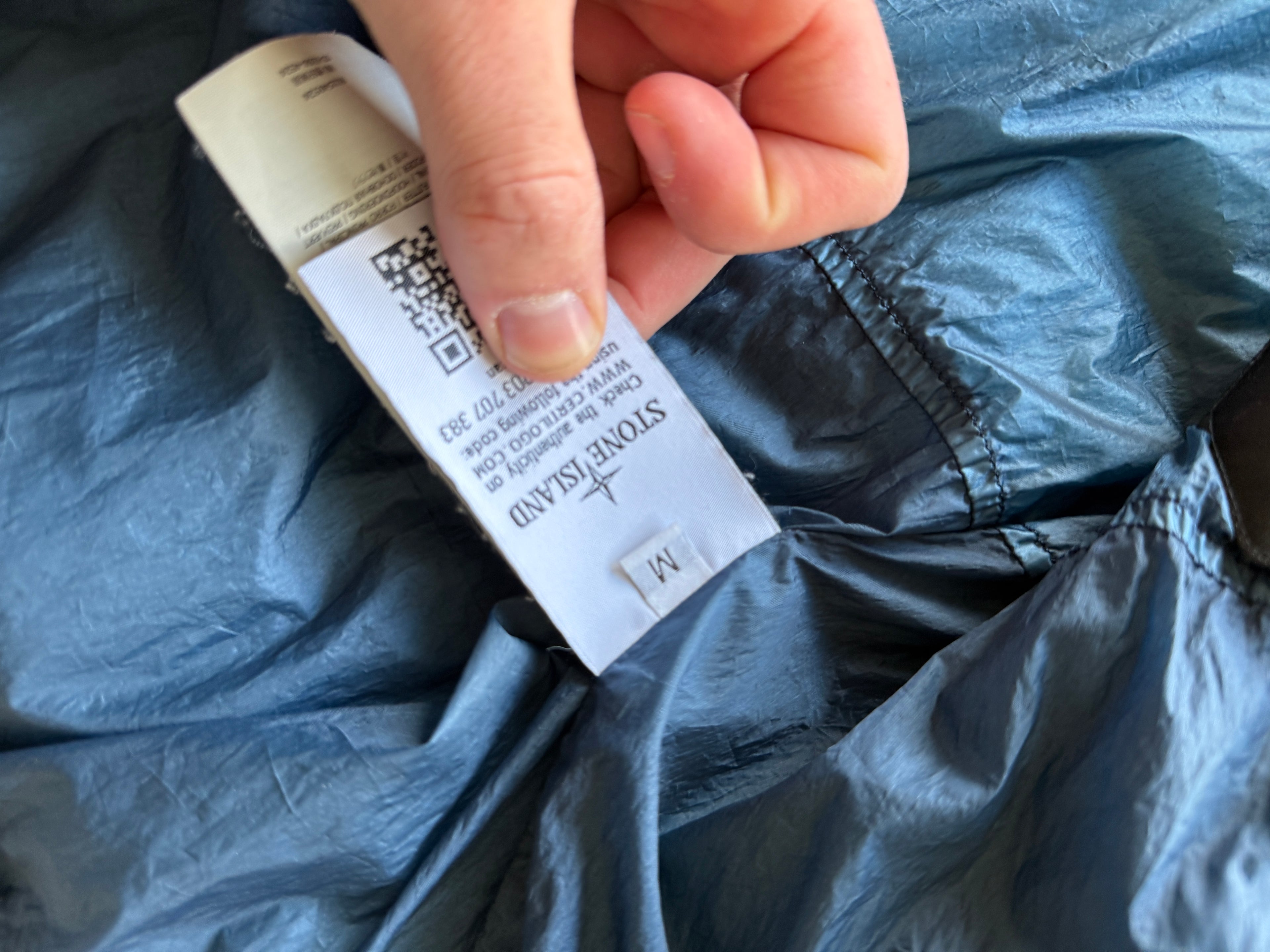 Stone Island Garment Dyed Down Jacket