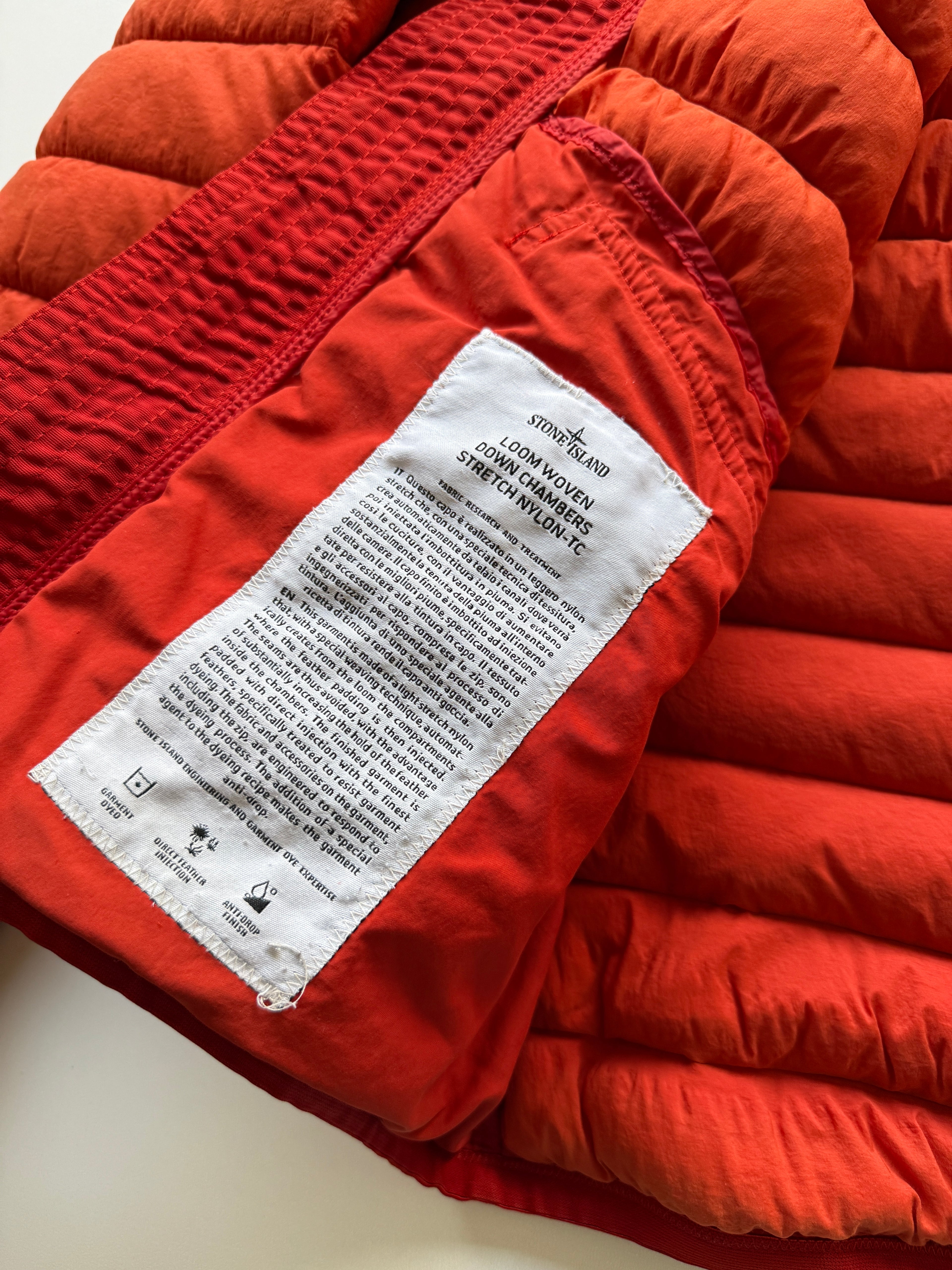 Stone Island Loom Woven Down Chambers Jacket