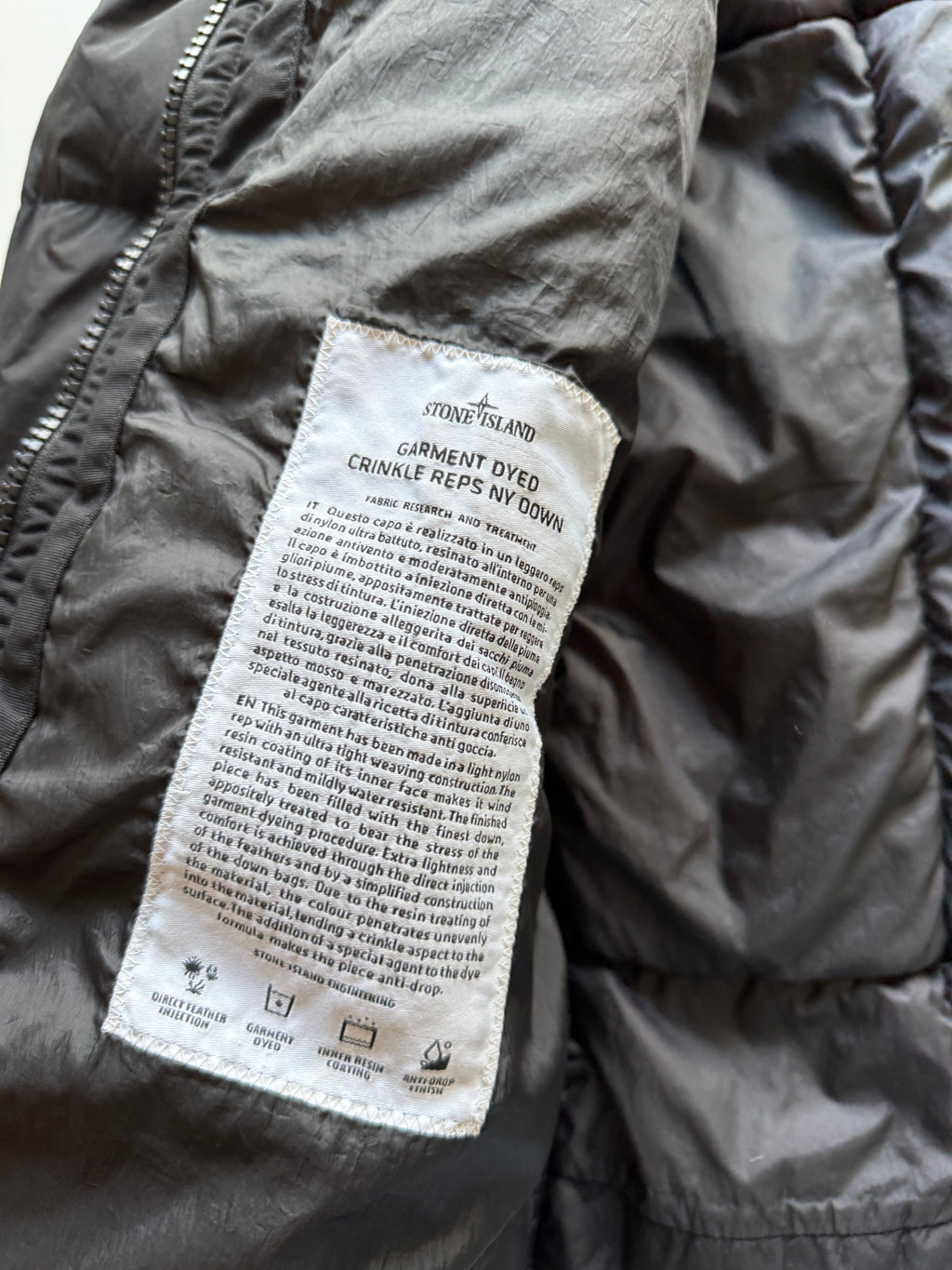 Stone Island Garment Dyed Jacket