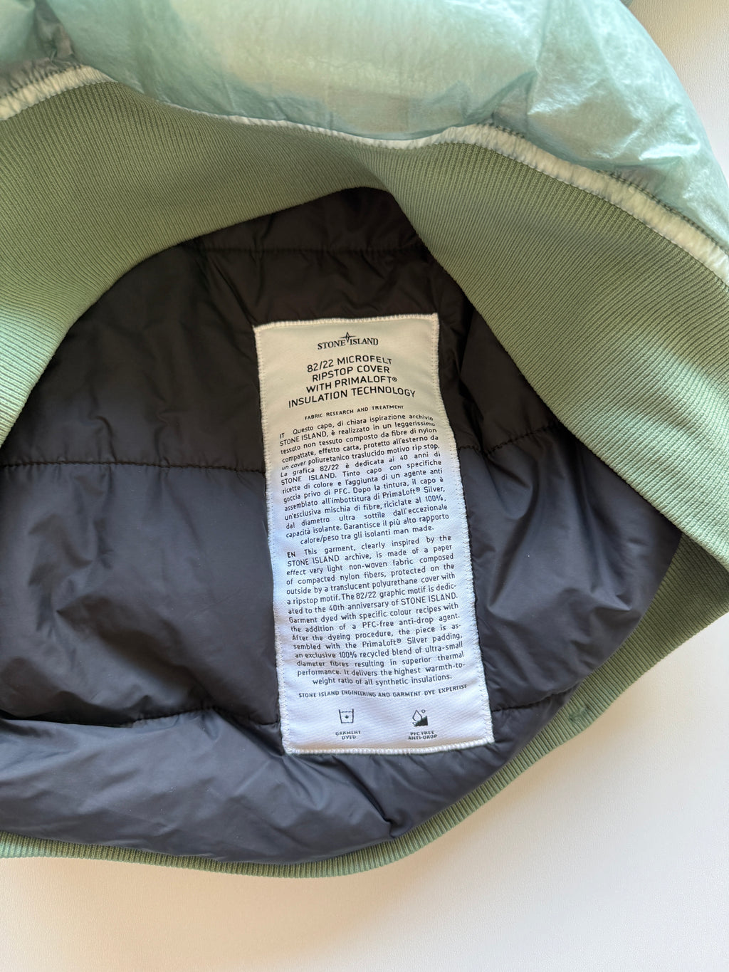 Stone Island Microfelt 82/22 Smock
