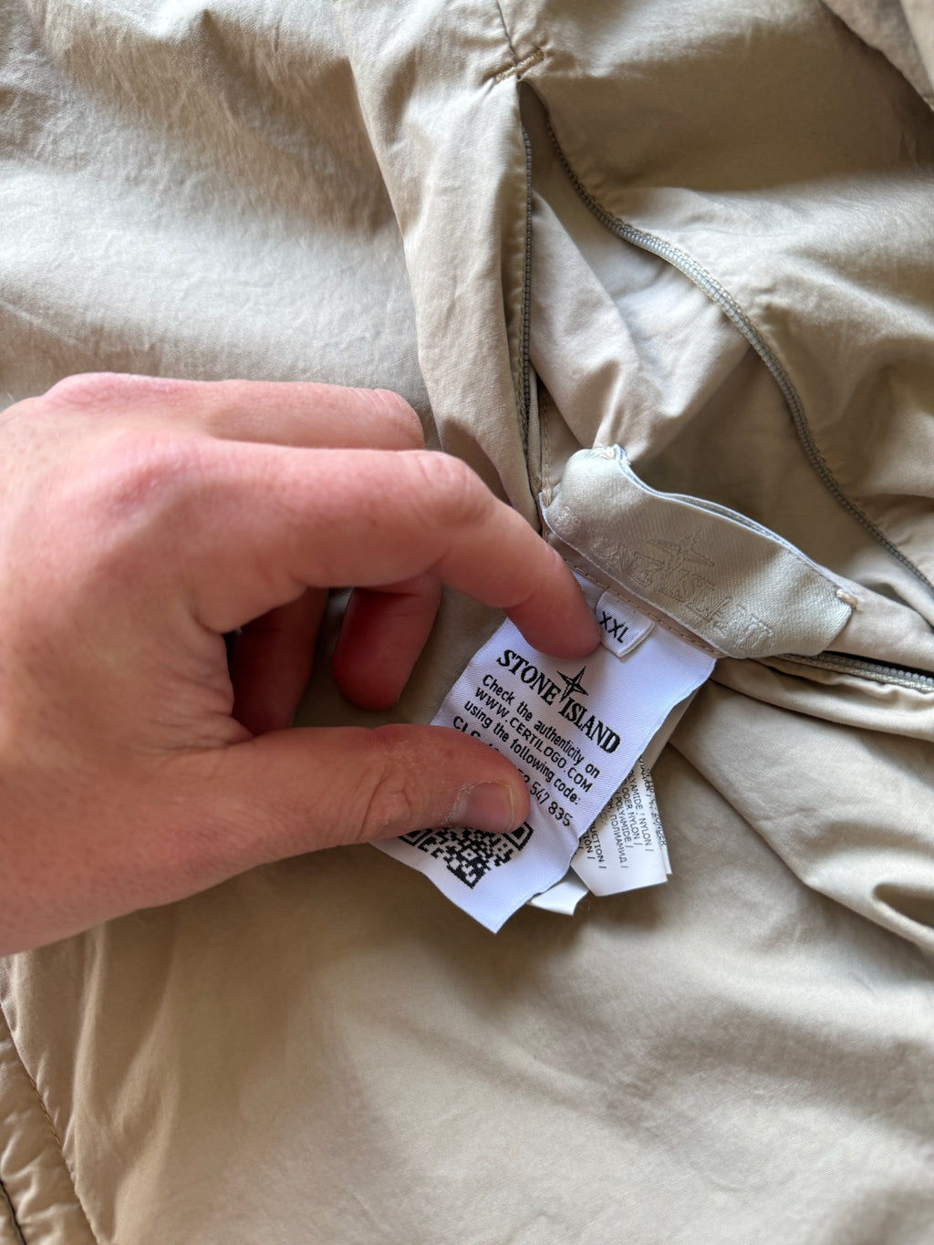 Stone island Reversible Ghost Jacket