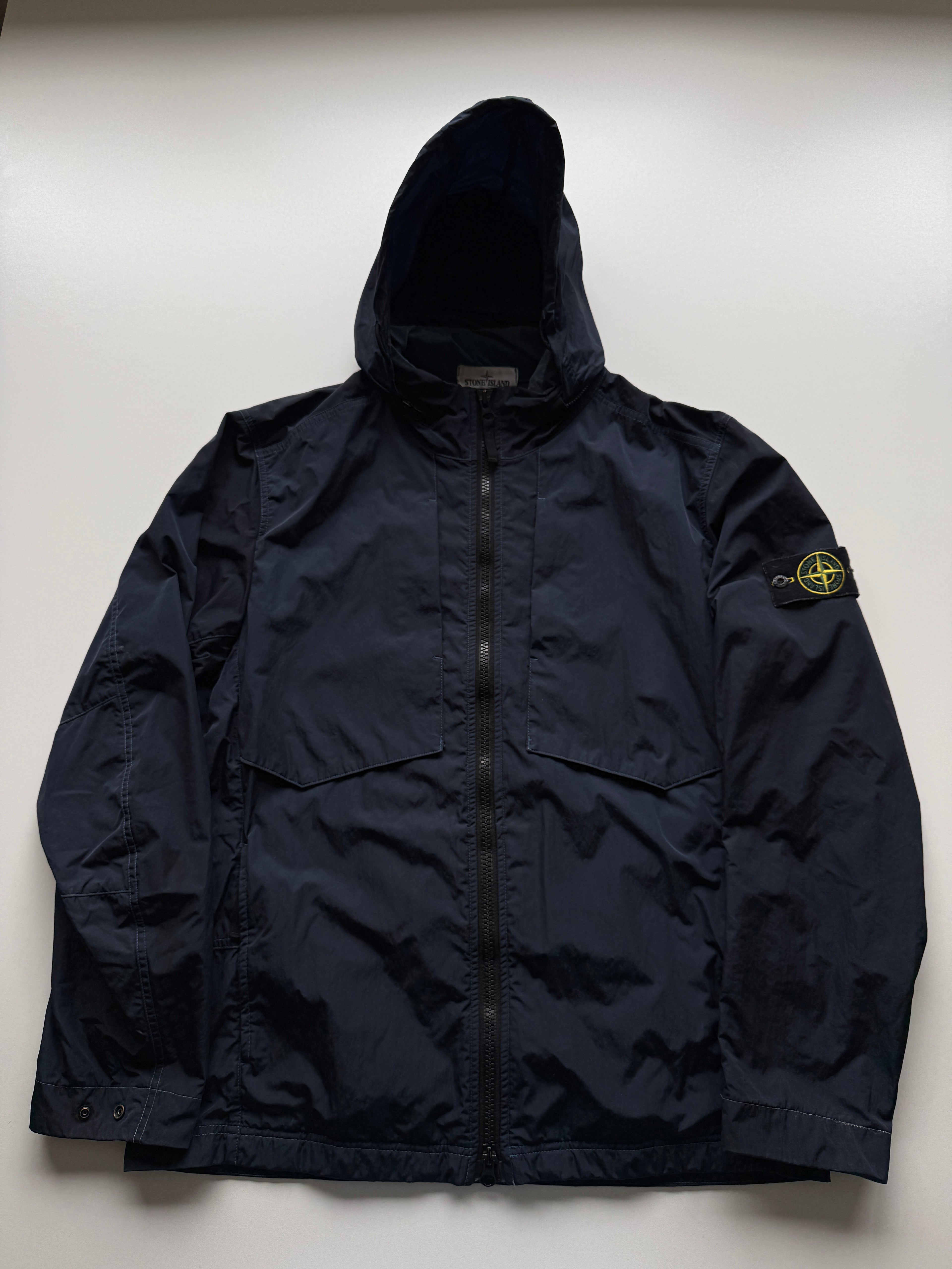Stone Island Nylon Metal Flock Jacket