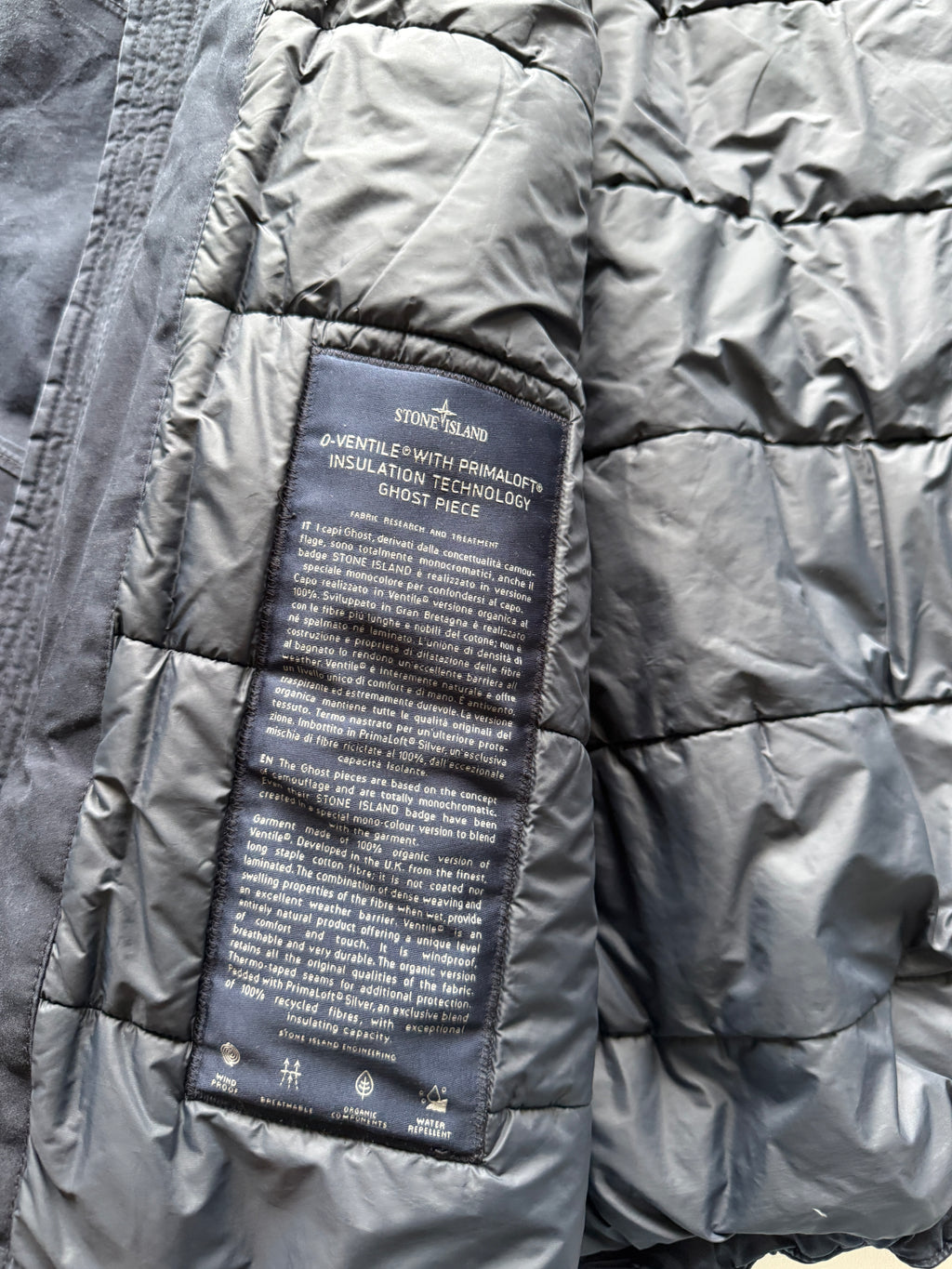Stone Island Ghost Piece Parka Jacket