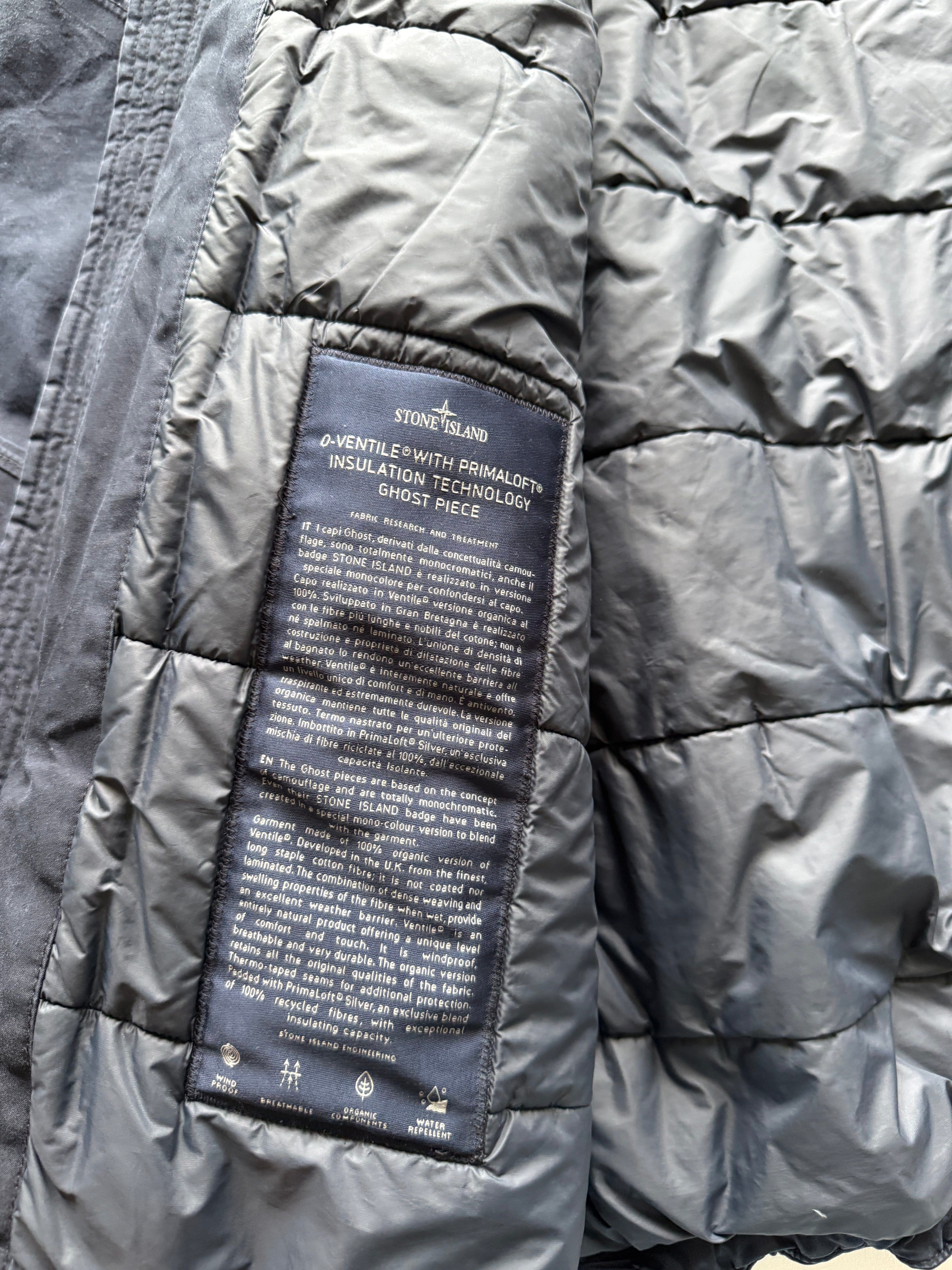 Stone Island Ghost Piece Parka Jacket