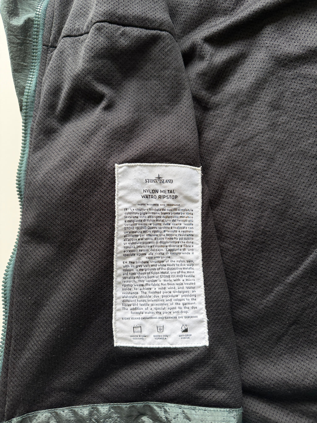 Stone Island Nylon Metal Watro Ripstop jacket