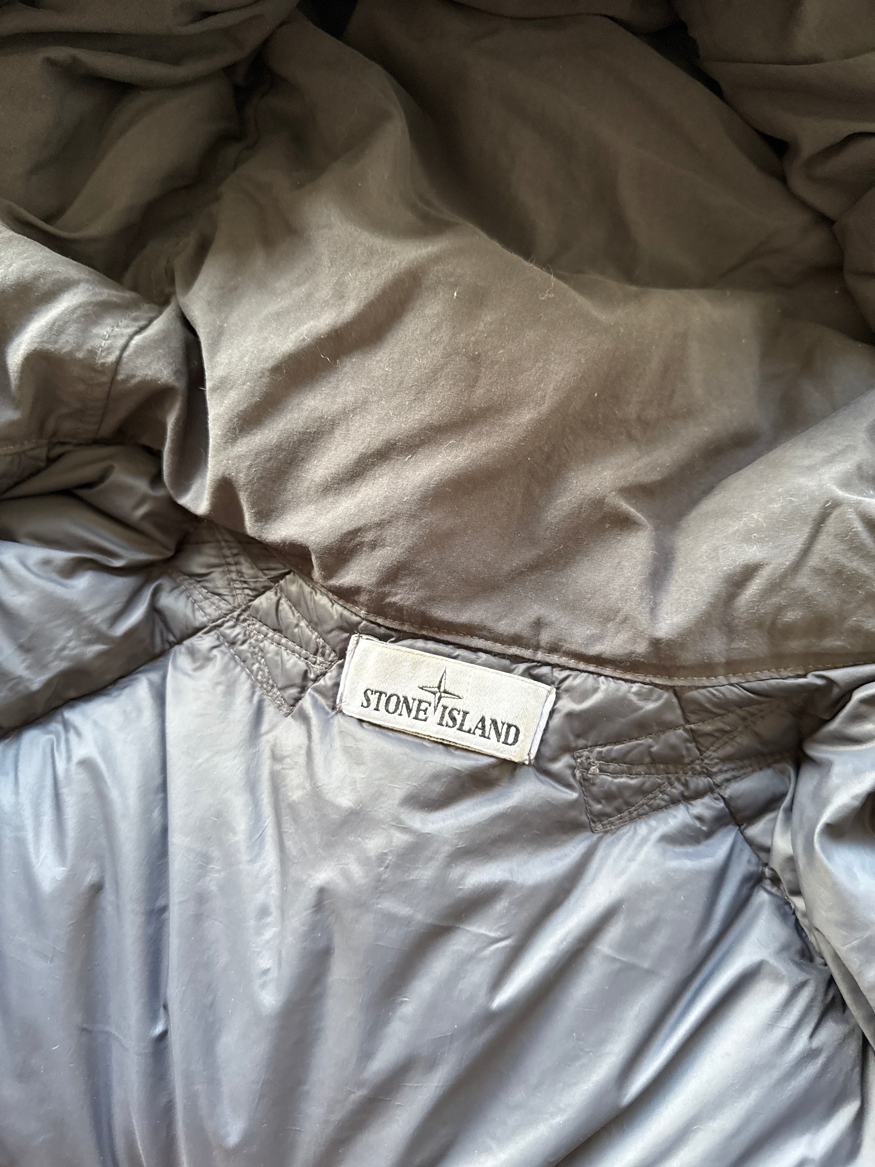 Stone Island Garment Dyed Down Parka Jacket