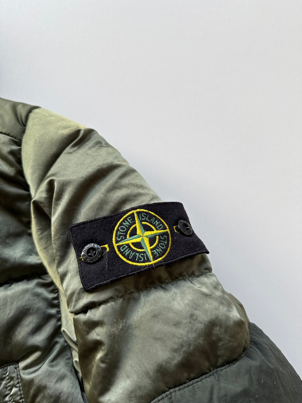 Stone Island Nylon Raso Down Jacket