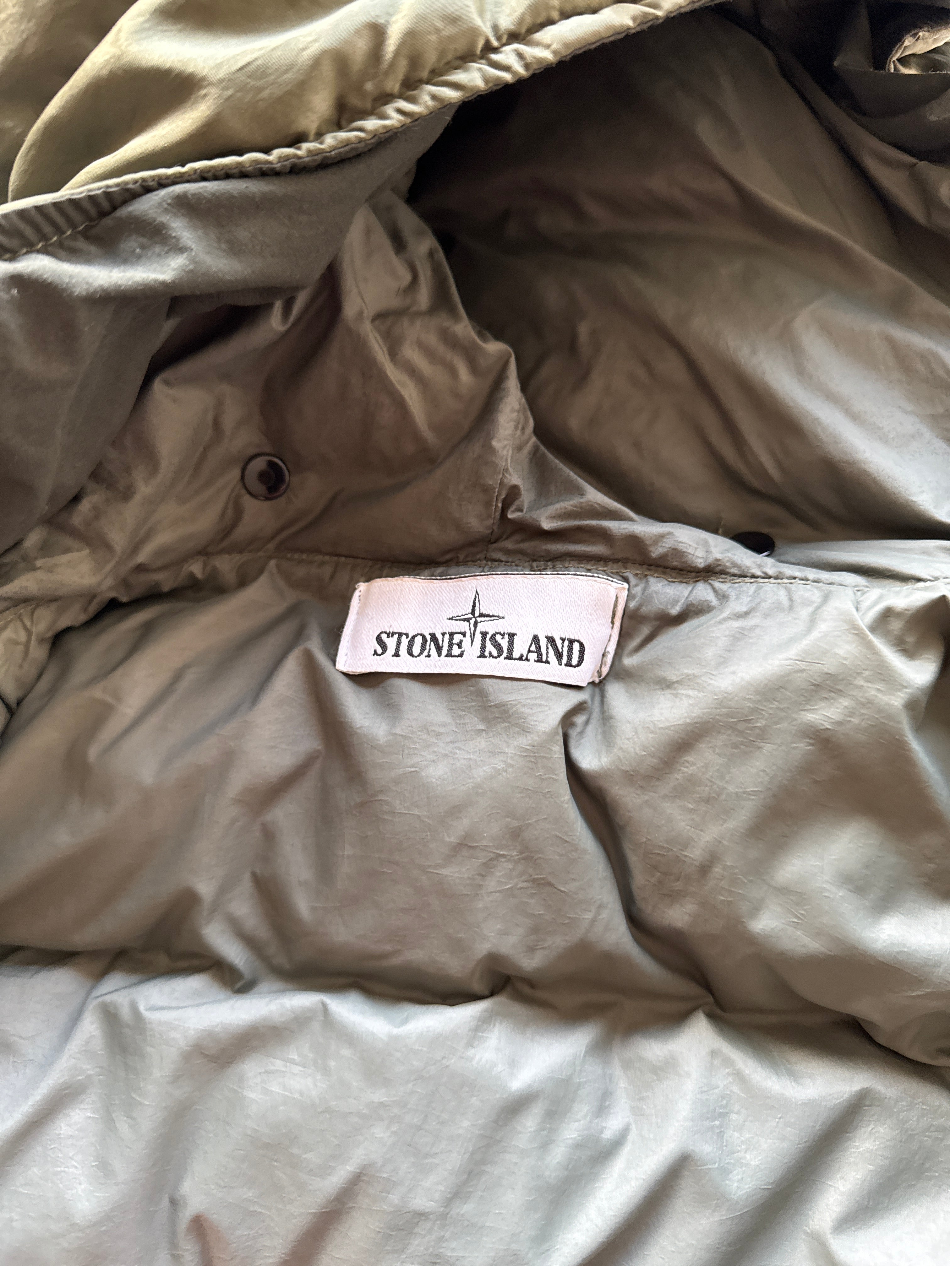 Stone Island Nylon Raso Down Jacket