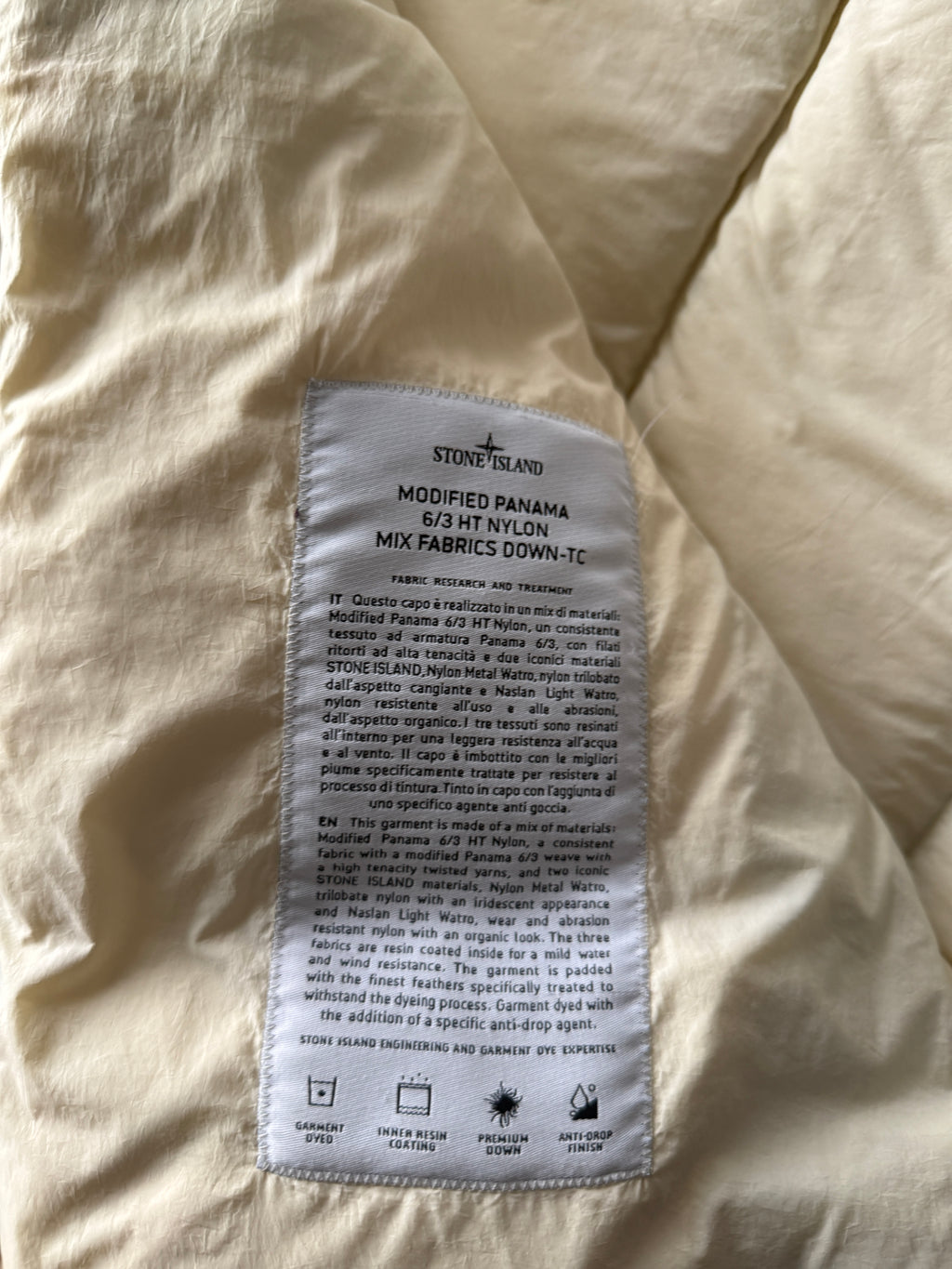 Stone Island Modified Nylon Panama Jacket