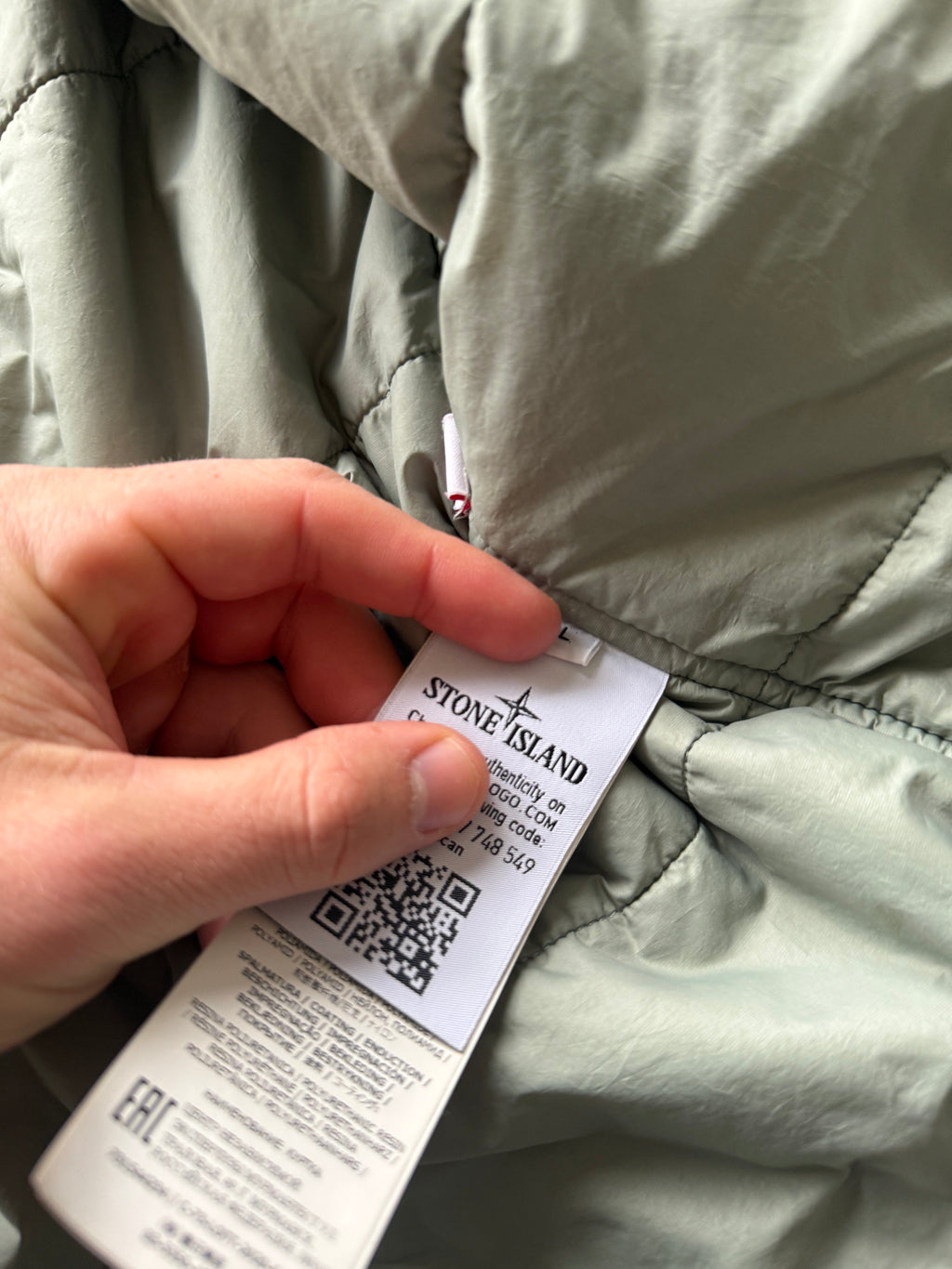 Stone Island Nylon Primaloft Jacket
