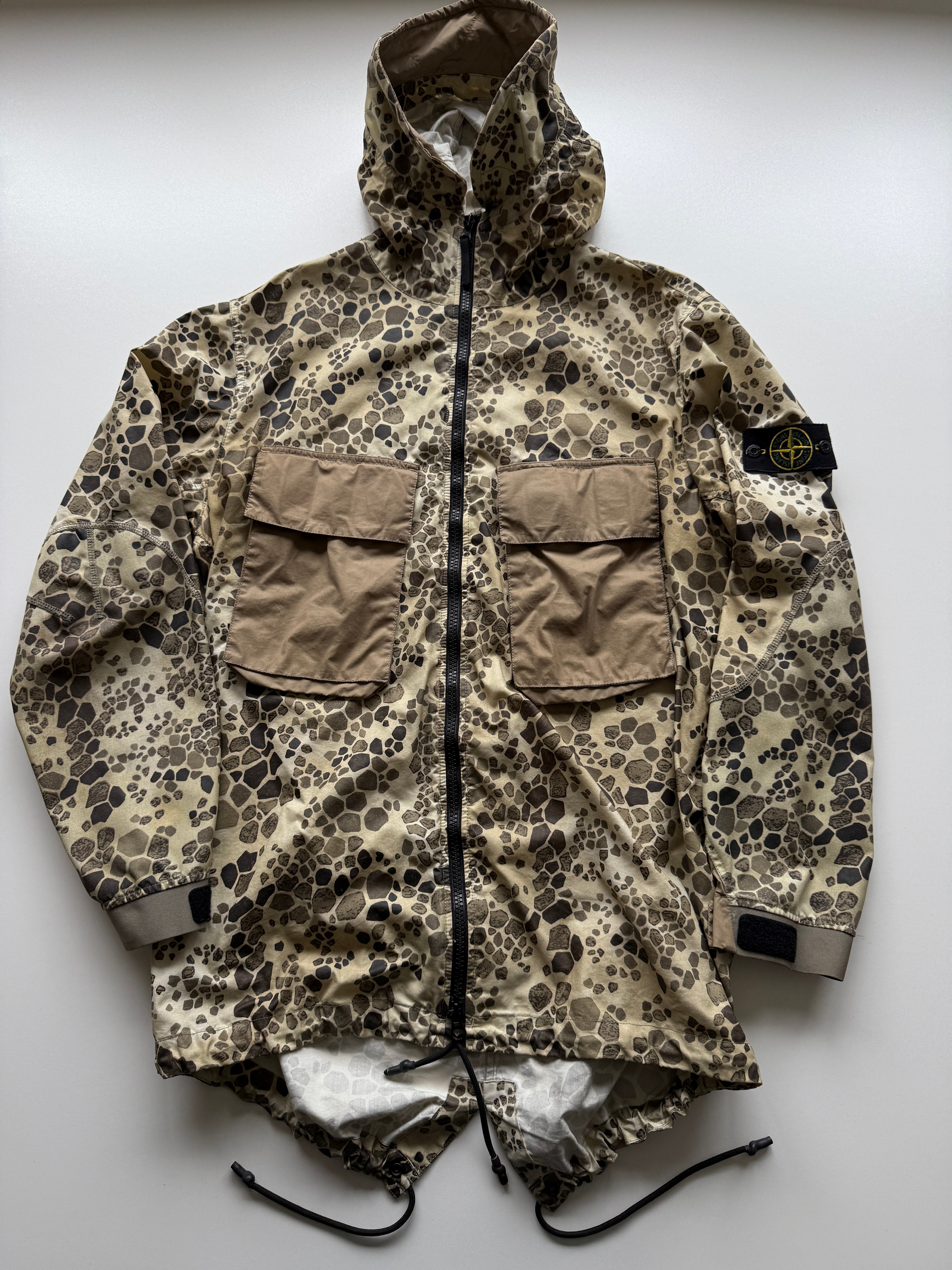 Stone Island Alligator Camo Parka jacket
