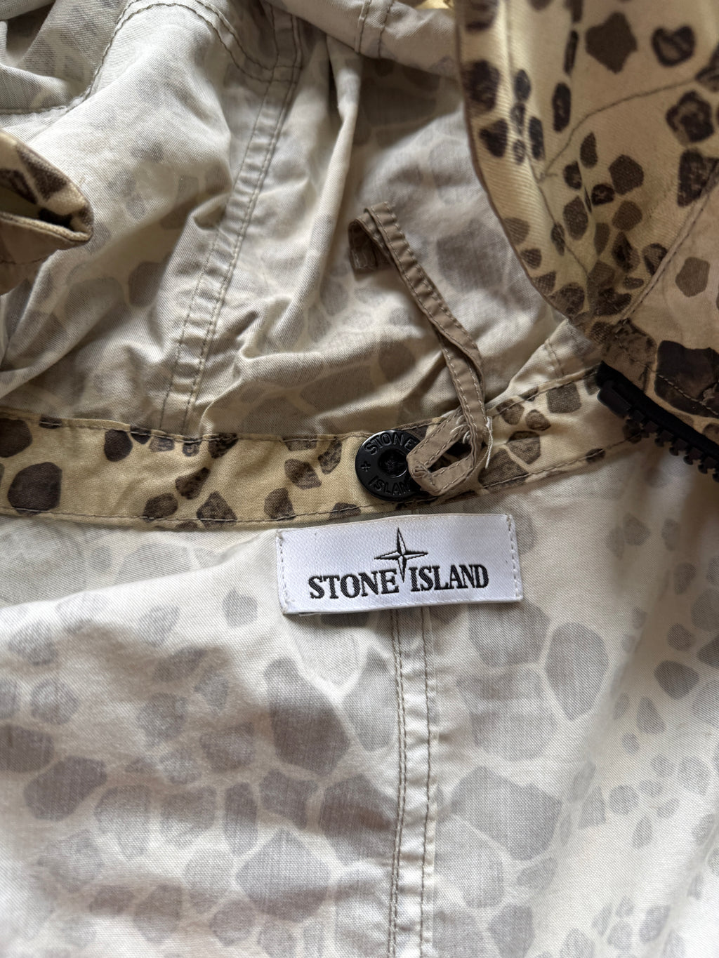 Stone Island Alligator Camo Parka jacket