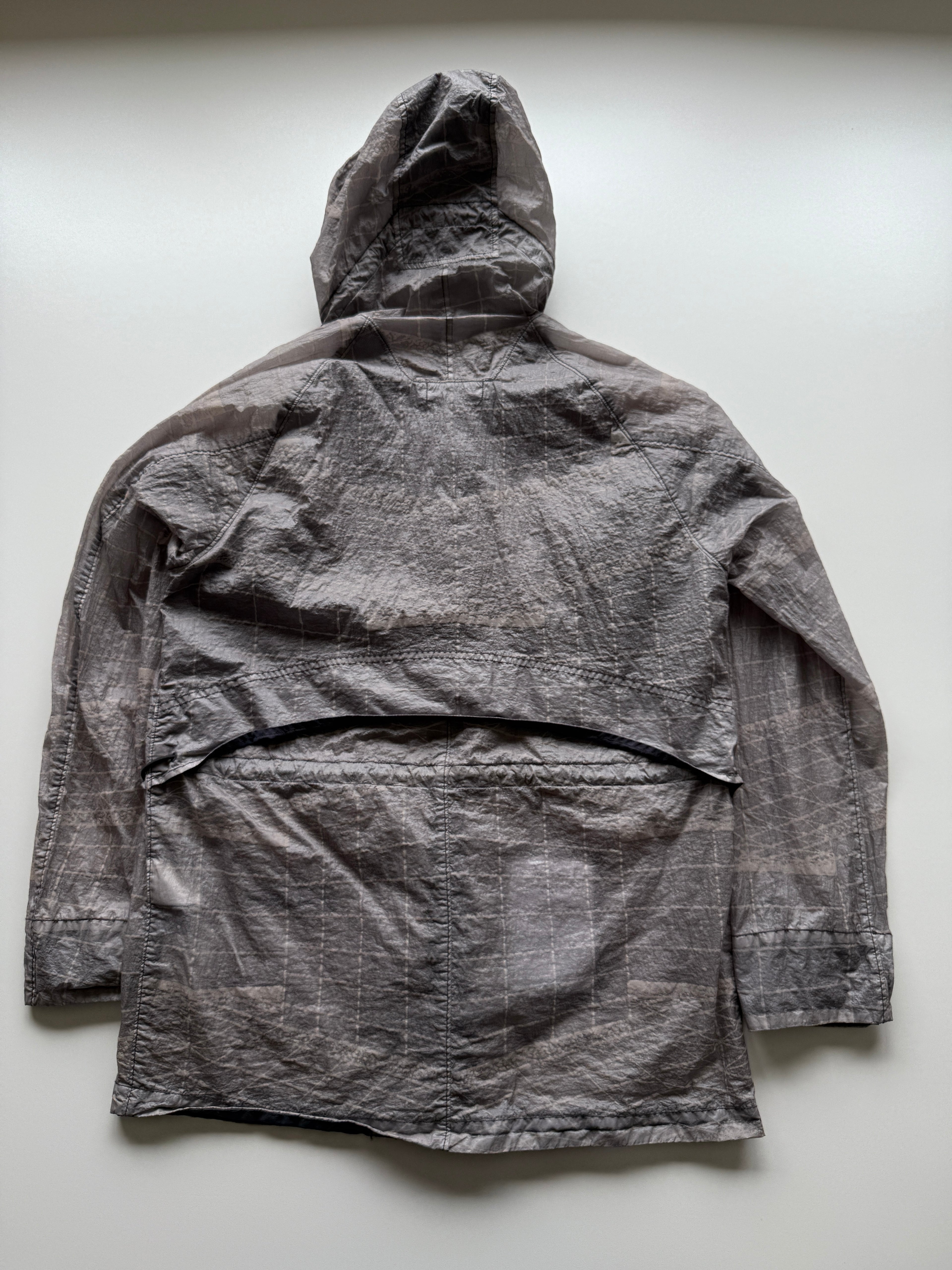 Stone Island Reflective Grid Parka Jacket