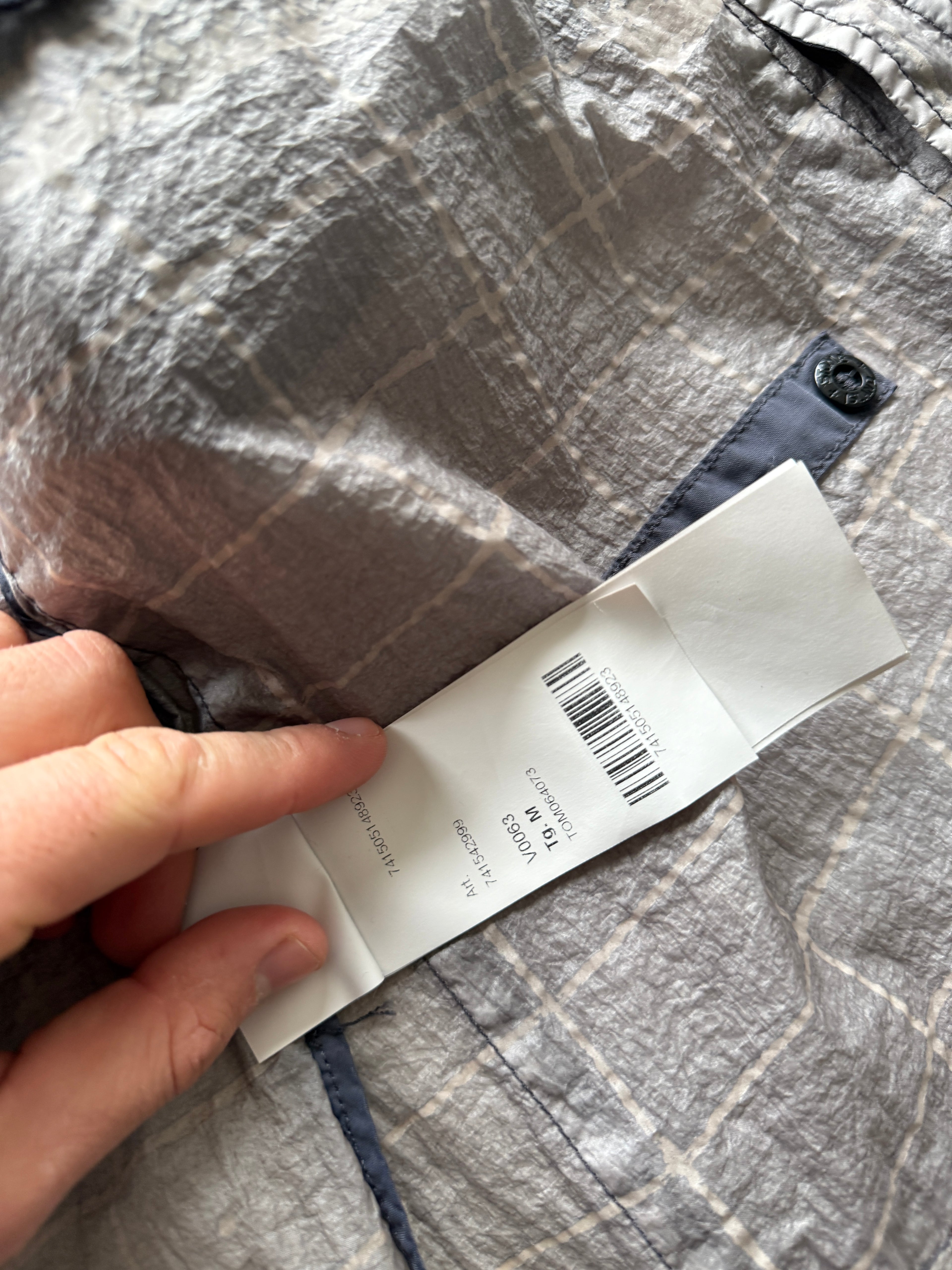 Stone Island Reflective Grid Parka Jacket
