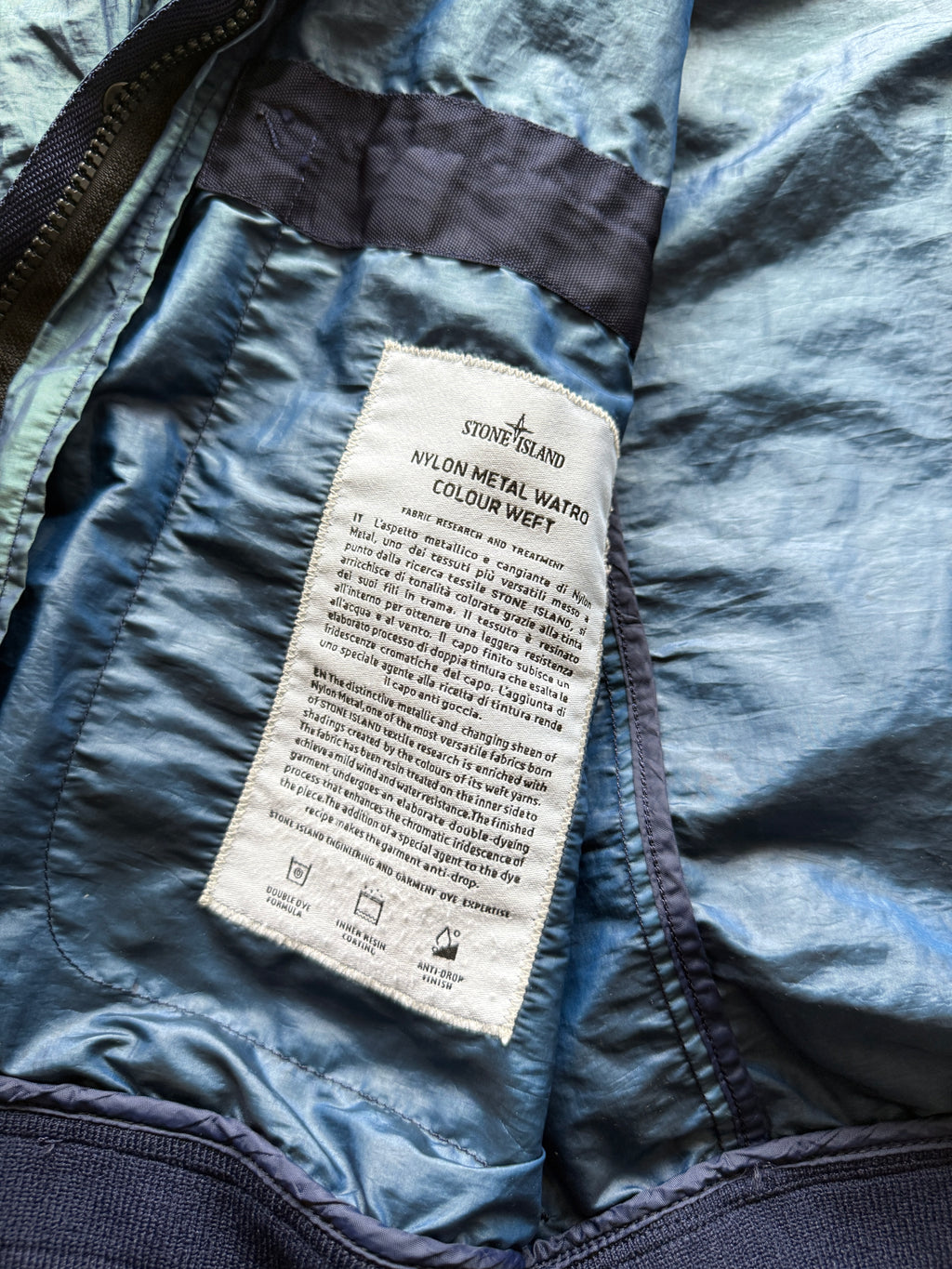 Stone Island Nylon Colour Weft Jacket