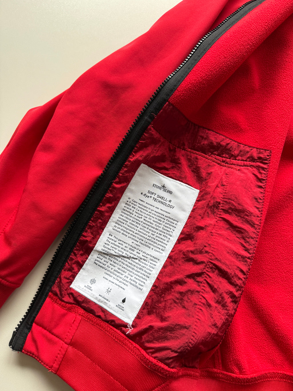 Stone Island Nylon Soft Shell Jacket