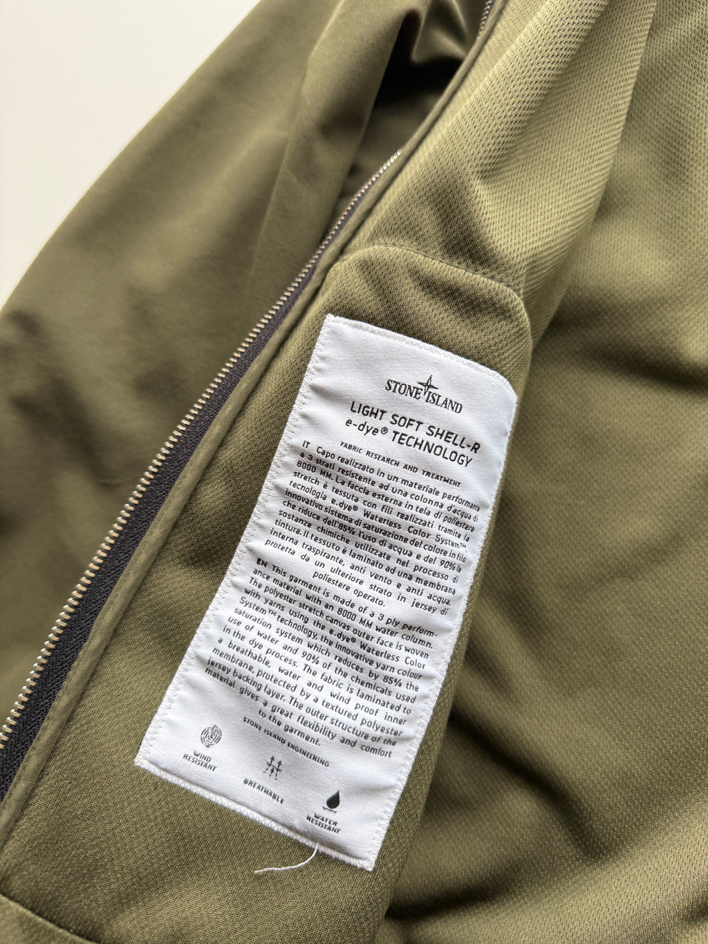 Stone Island Soft shell Jacket