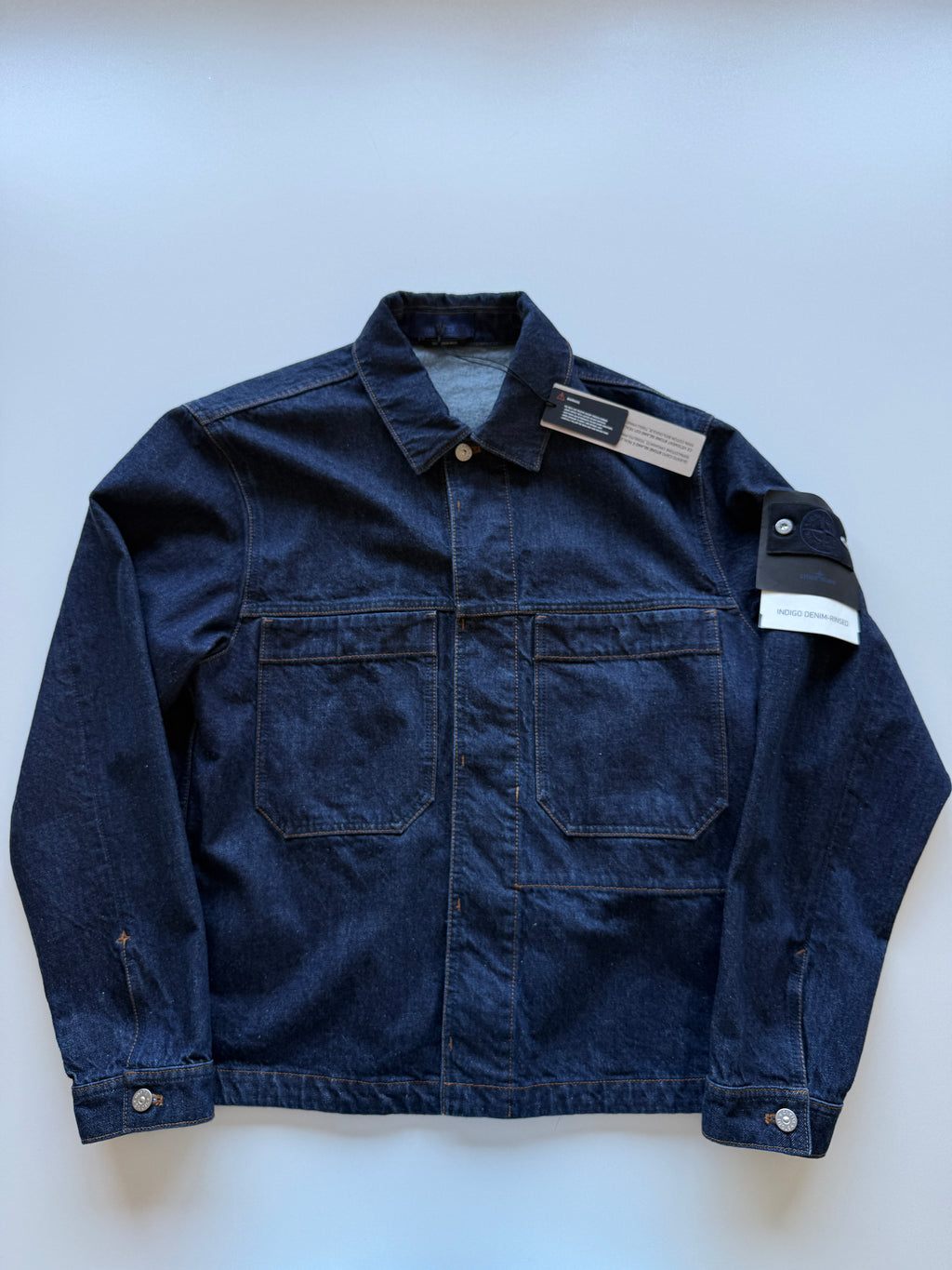 Stone Island Indigo Denim jacket