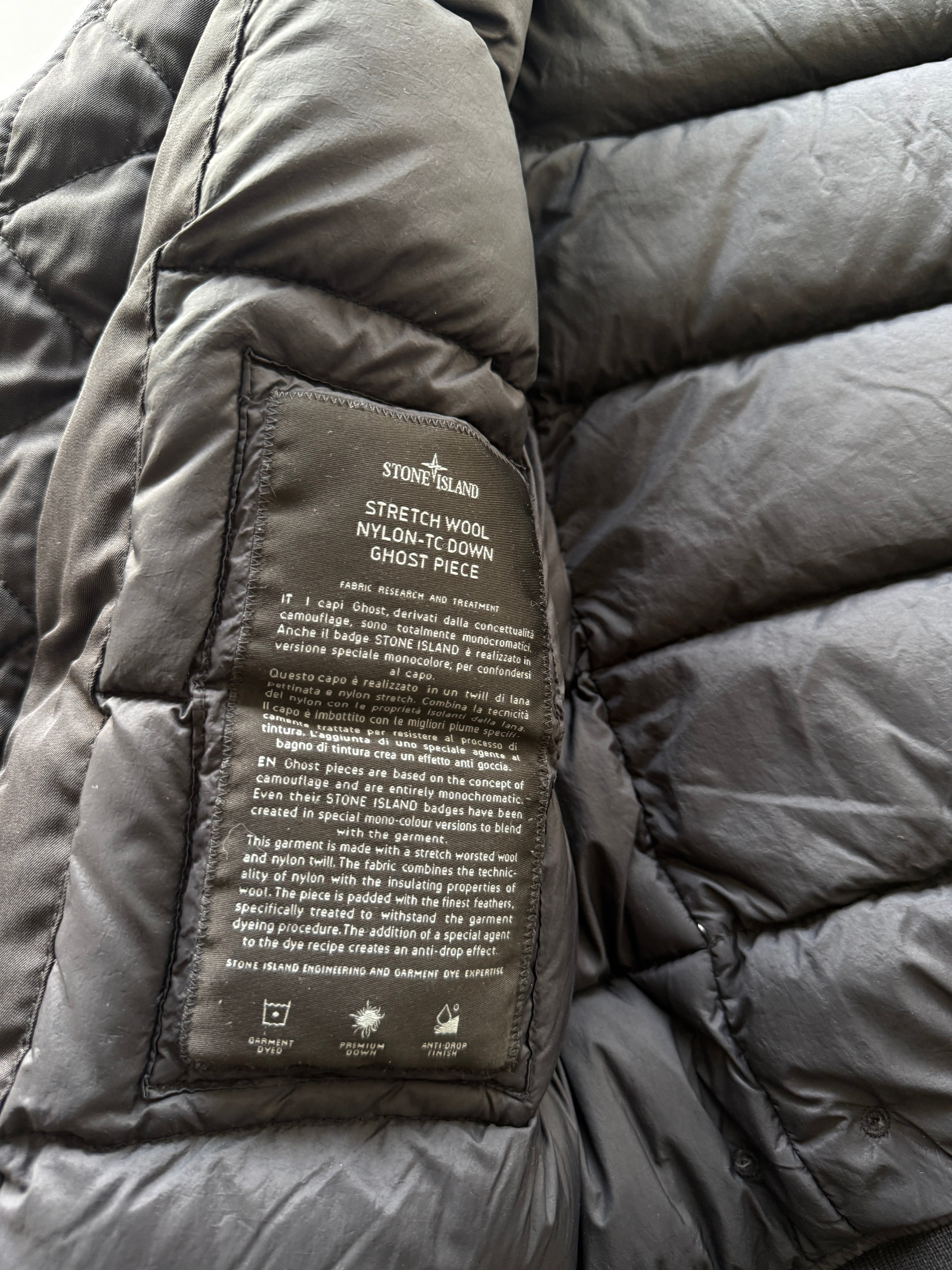 Stone Island Ghost Piece Bomber Jacket