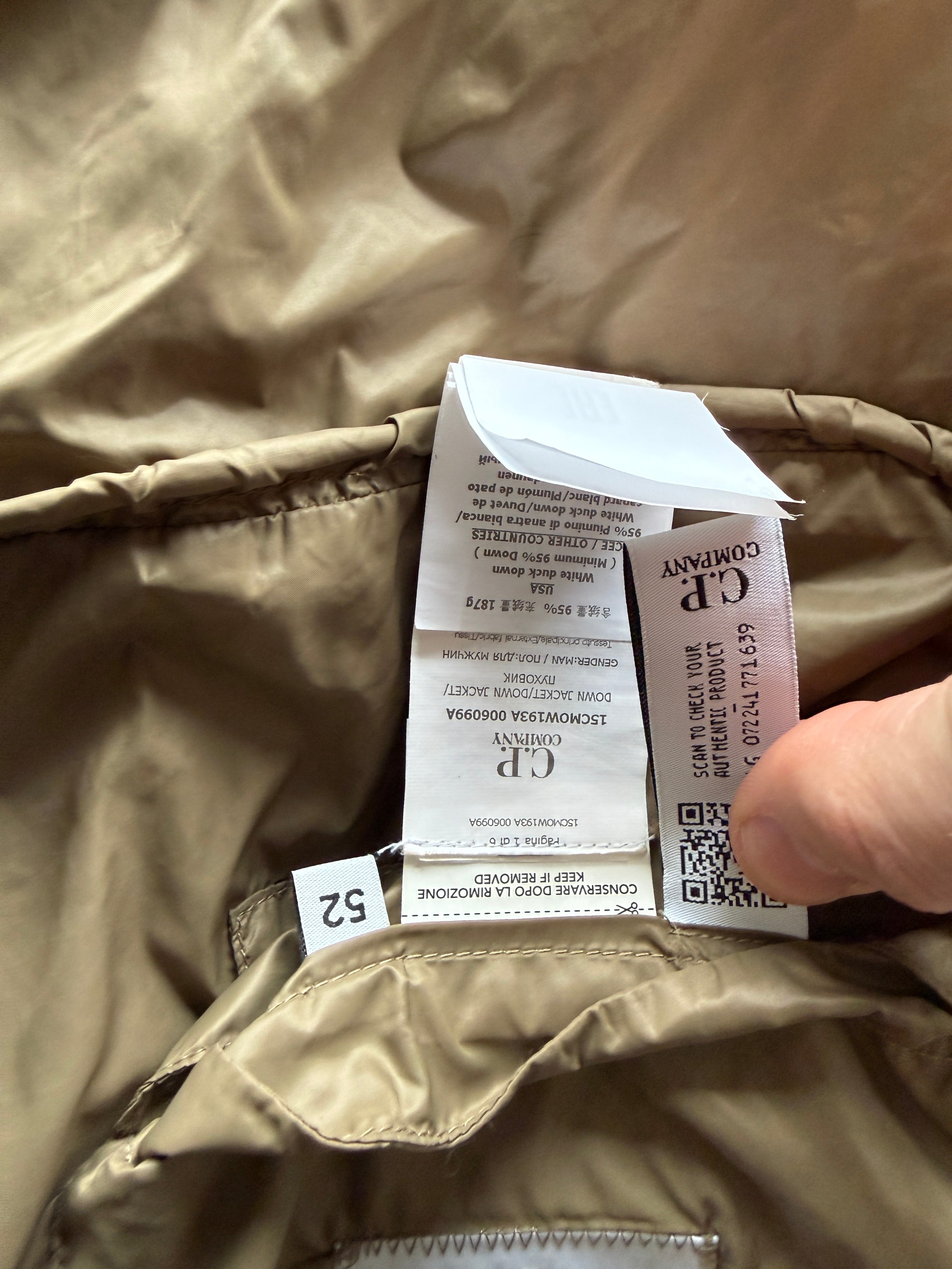 CP Company D D Shell Down Jacket