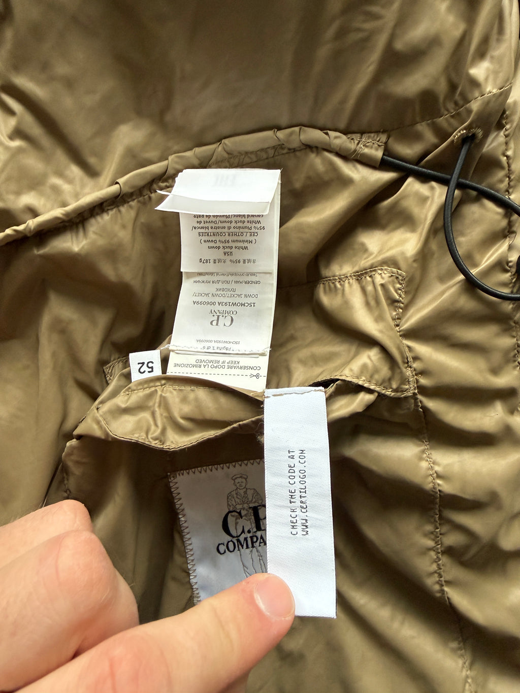 CP Company D D Shell Down Jacket